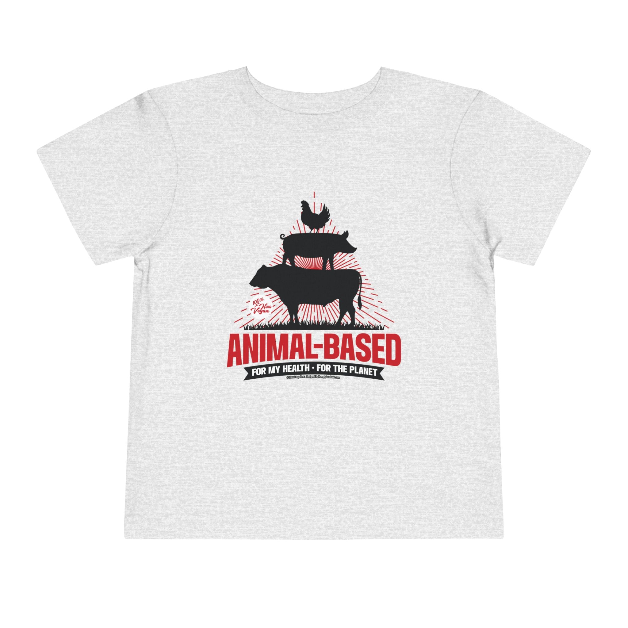 Animal Based - Toddler Soft Cotton Short Sleeve T-Shirt
