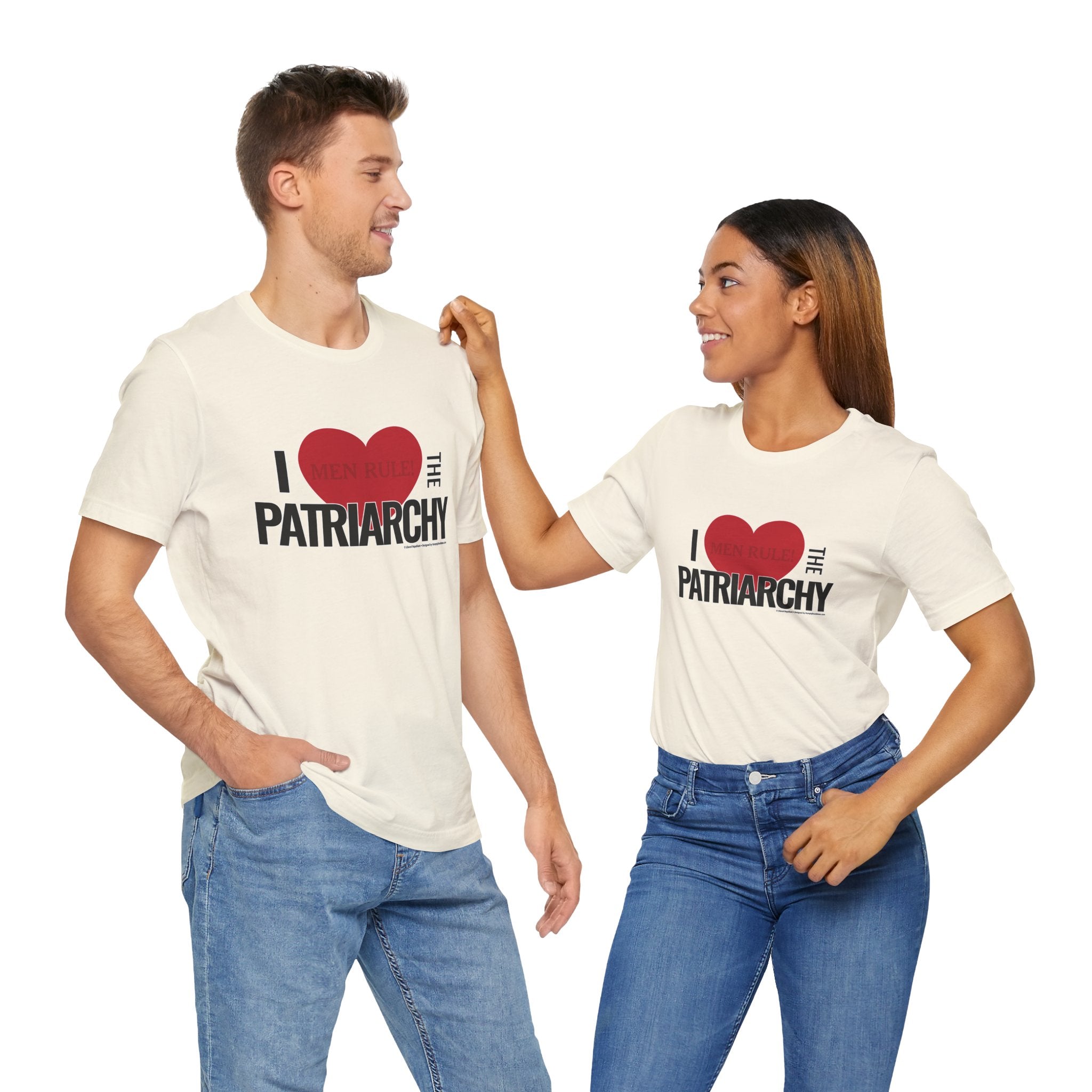 I Love The Patriarchy - Unisex Soft Cotton Short Sleeve T-Shirt