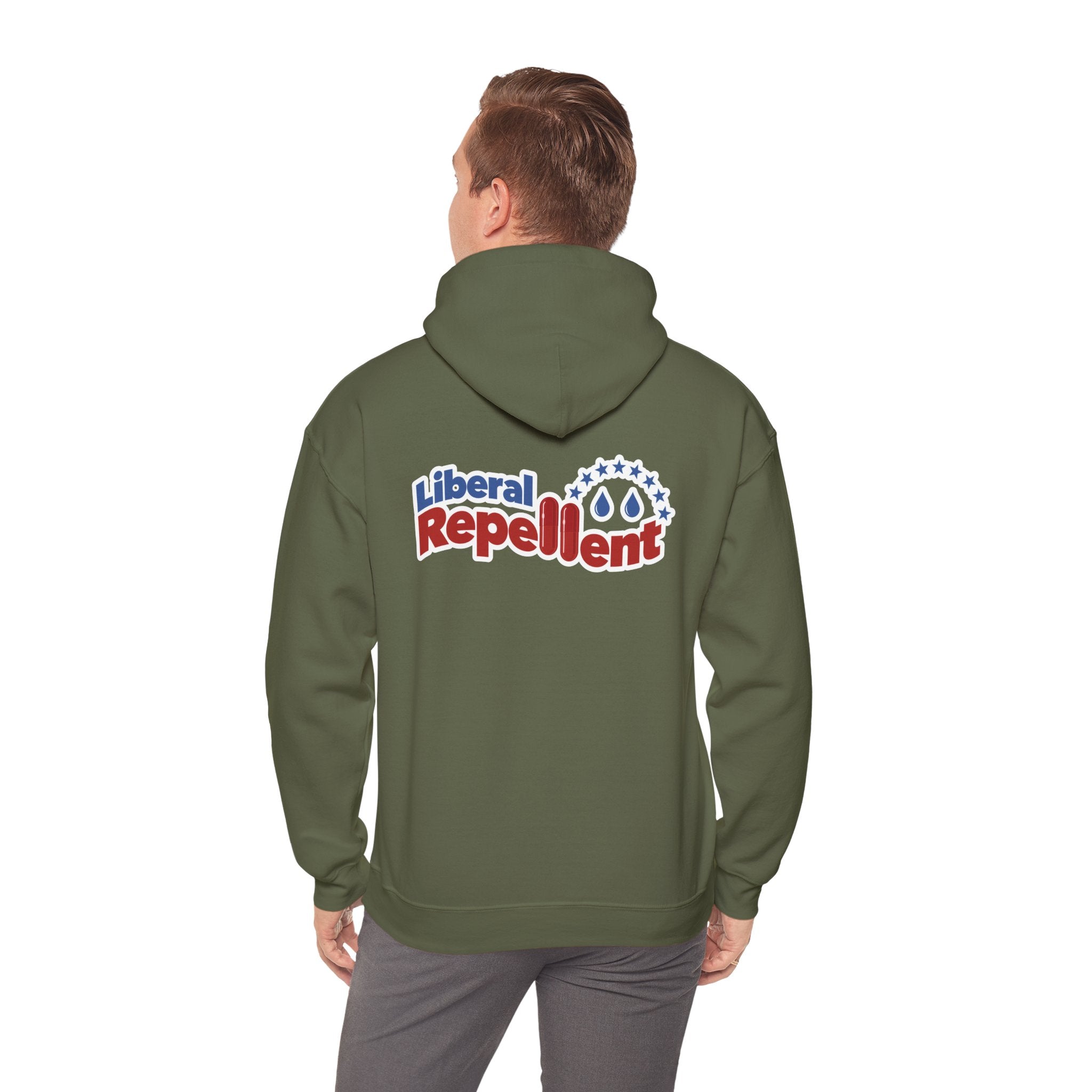 Liberal Repellent - Unisex Heavy Blend™ Hooded Sweatshirt