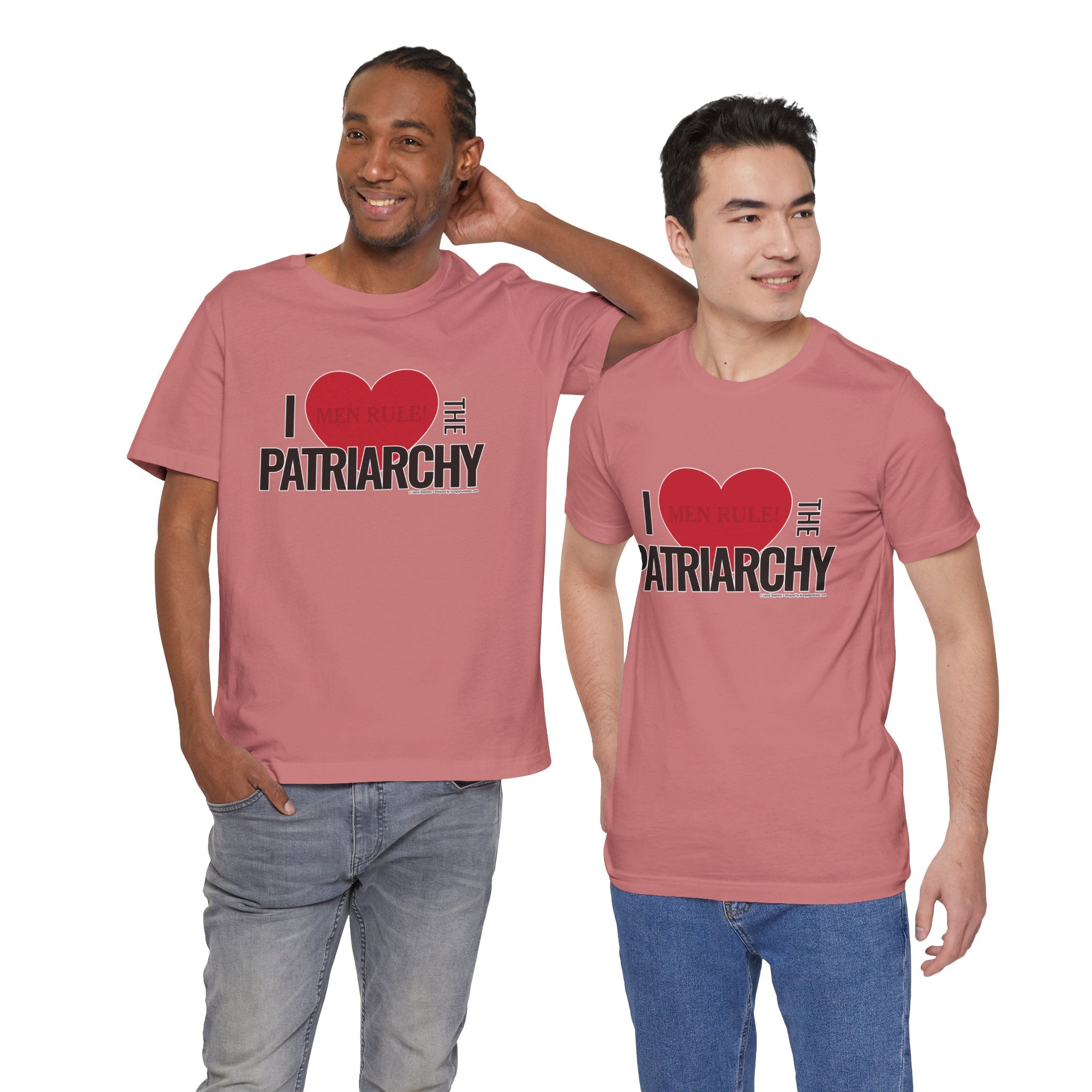 I Love The Patriarchy - Unisex Soft Cotton Short Sleeve T-Shirt