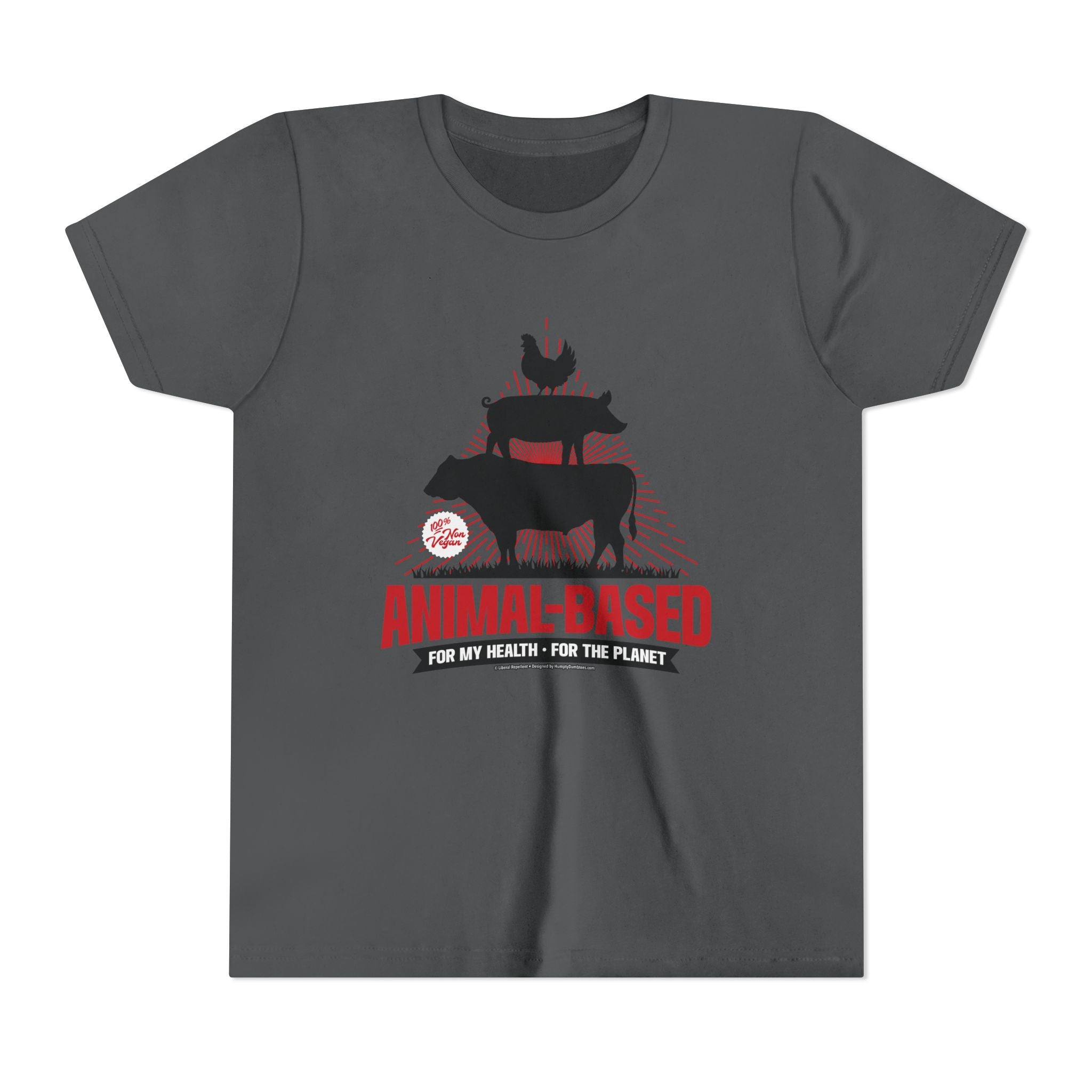Animal Based - Youth Soft Cotton Short Sleeve T-Shirt
