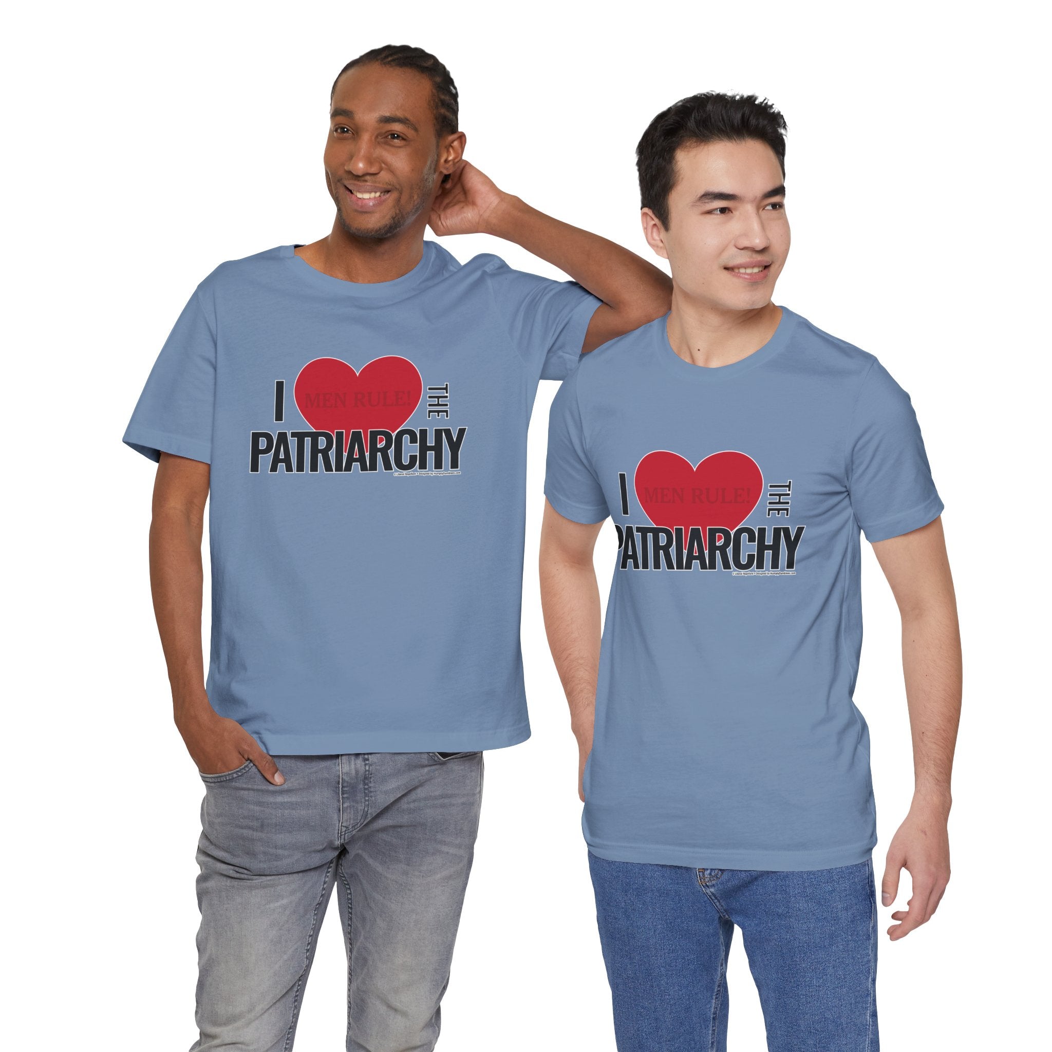 I Love The Patriarchy - Unisex Soft Cotton Short Sleeve T-Shirt