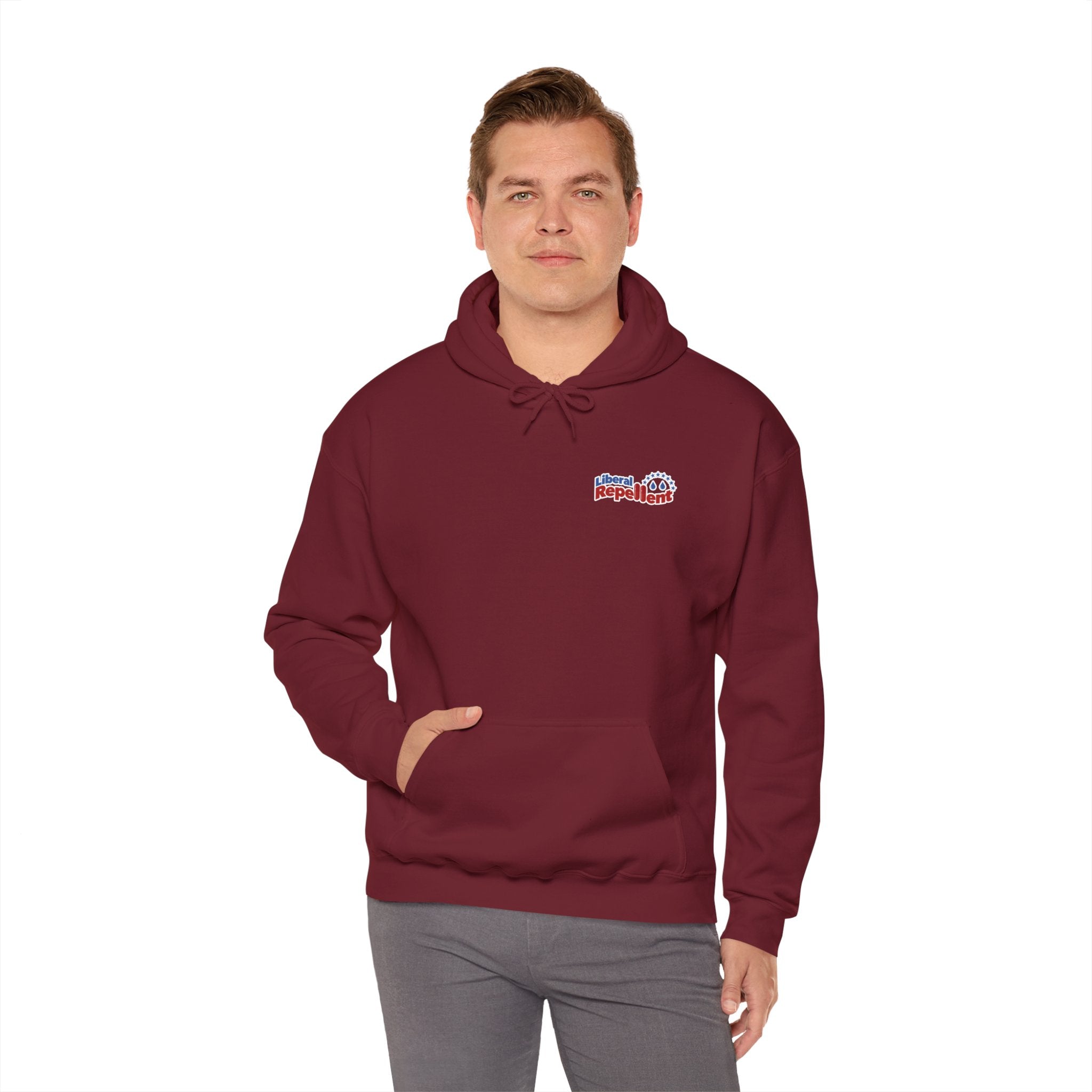 Liberal Repellent - Unisex Heavy Blend™ Hooded Sweatshirt