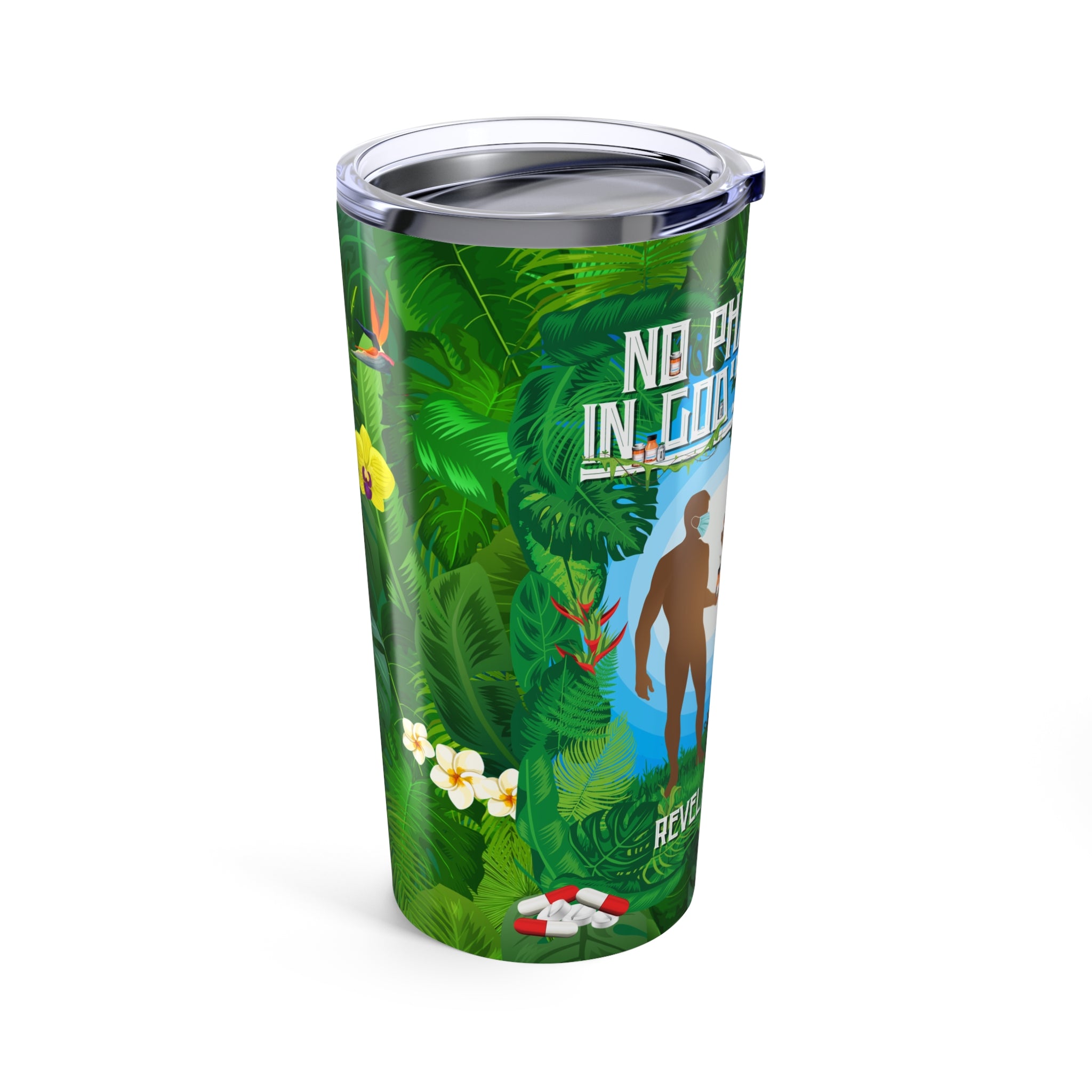 No Pharmakeia in God's Kingdom - 20oz Insulated Travel Tumbler