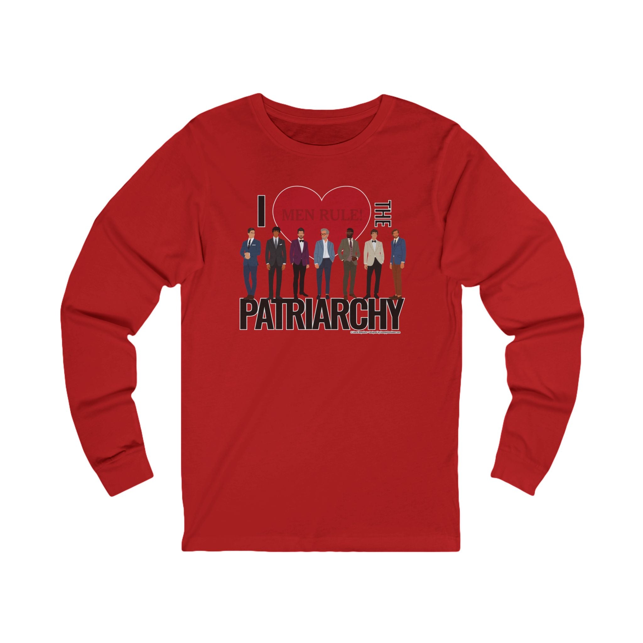 I Love The Patriarchy (The Good 'Ol Boys Club Edition) - Unisex Soft Cotton Long Sleeve T-Shirt