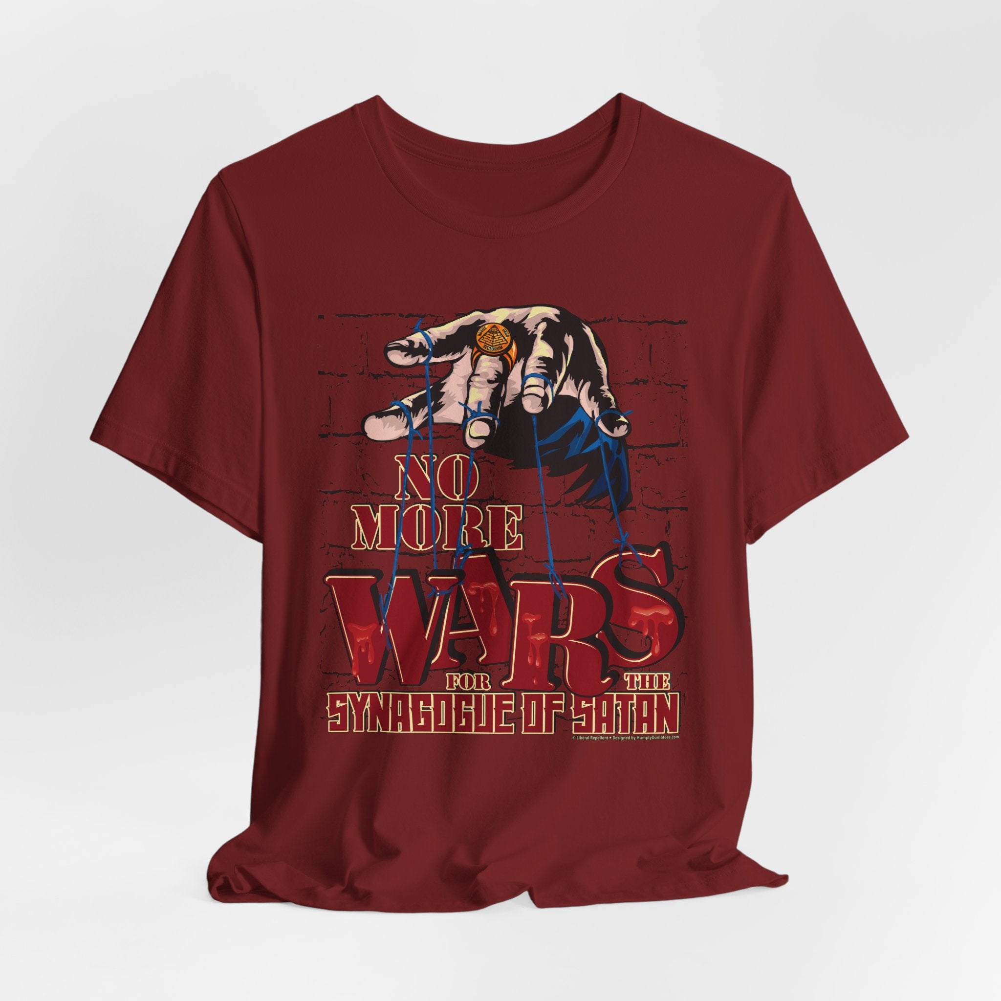 No More Wars for the Synagogue of Satan - Unisex Soft Cotton Short Sleeve T-Shirt