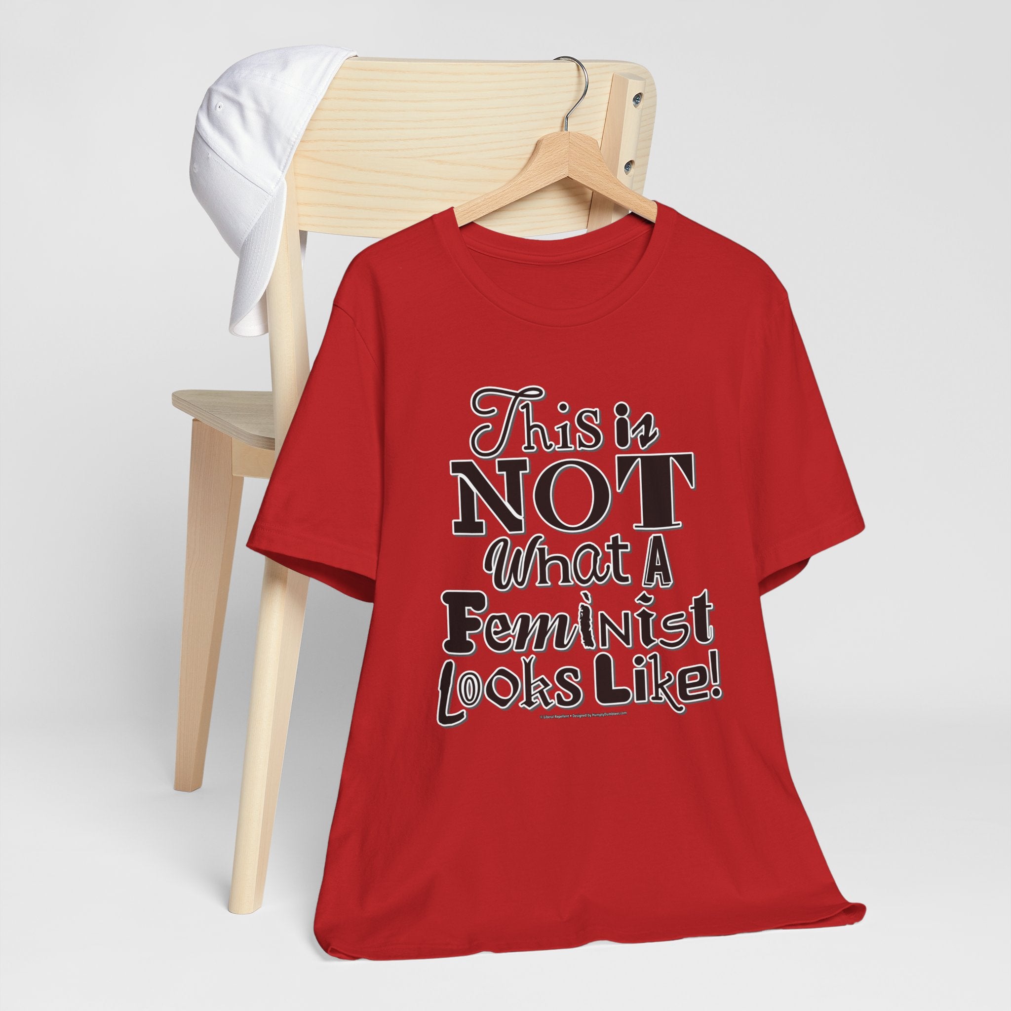 This Is NOT What A Feminist Looks Like - Unisex Soft Cotton Short Sleeve T-Shirt