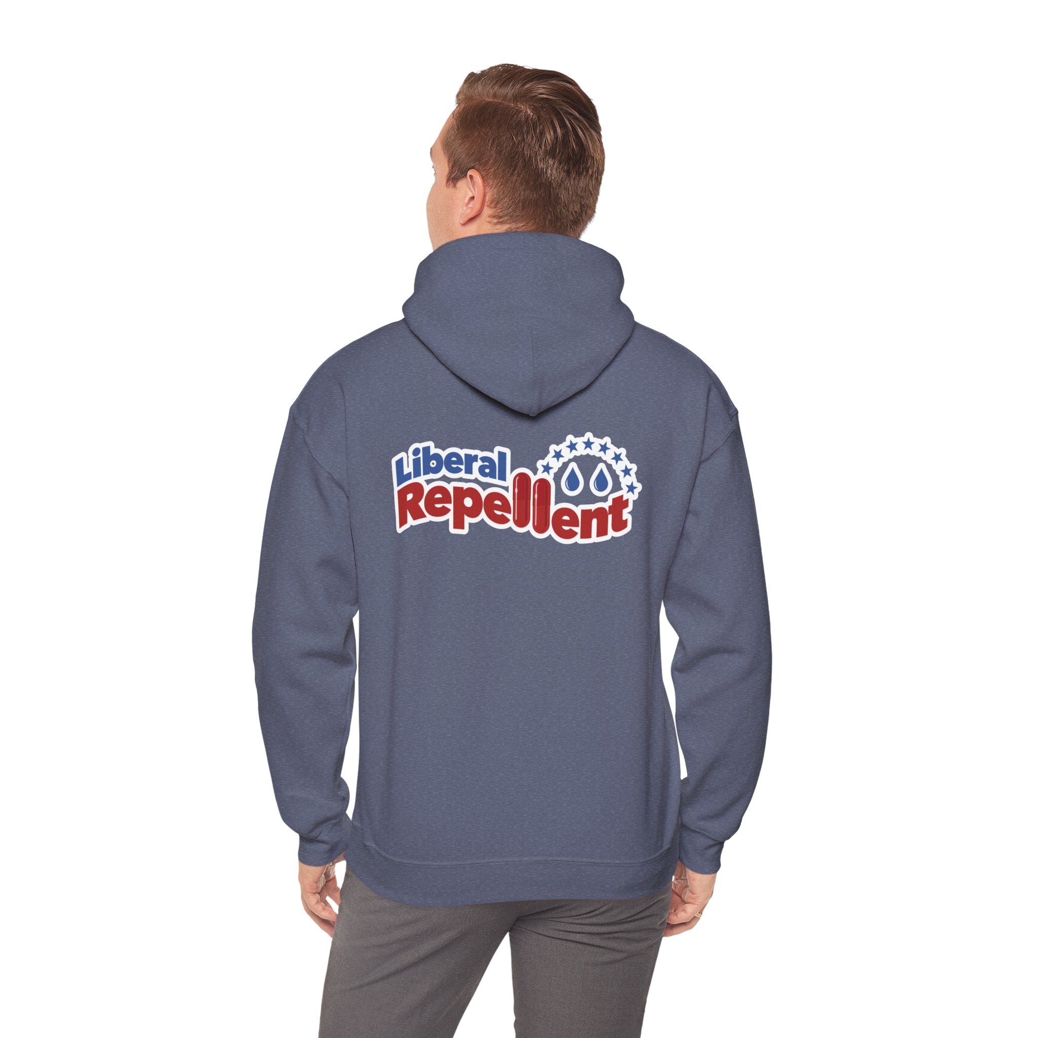 Liberal Repellent - Unisex Heavy Blend™ Hooded Sweatshirt
