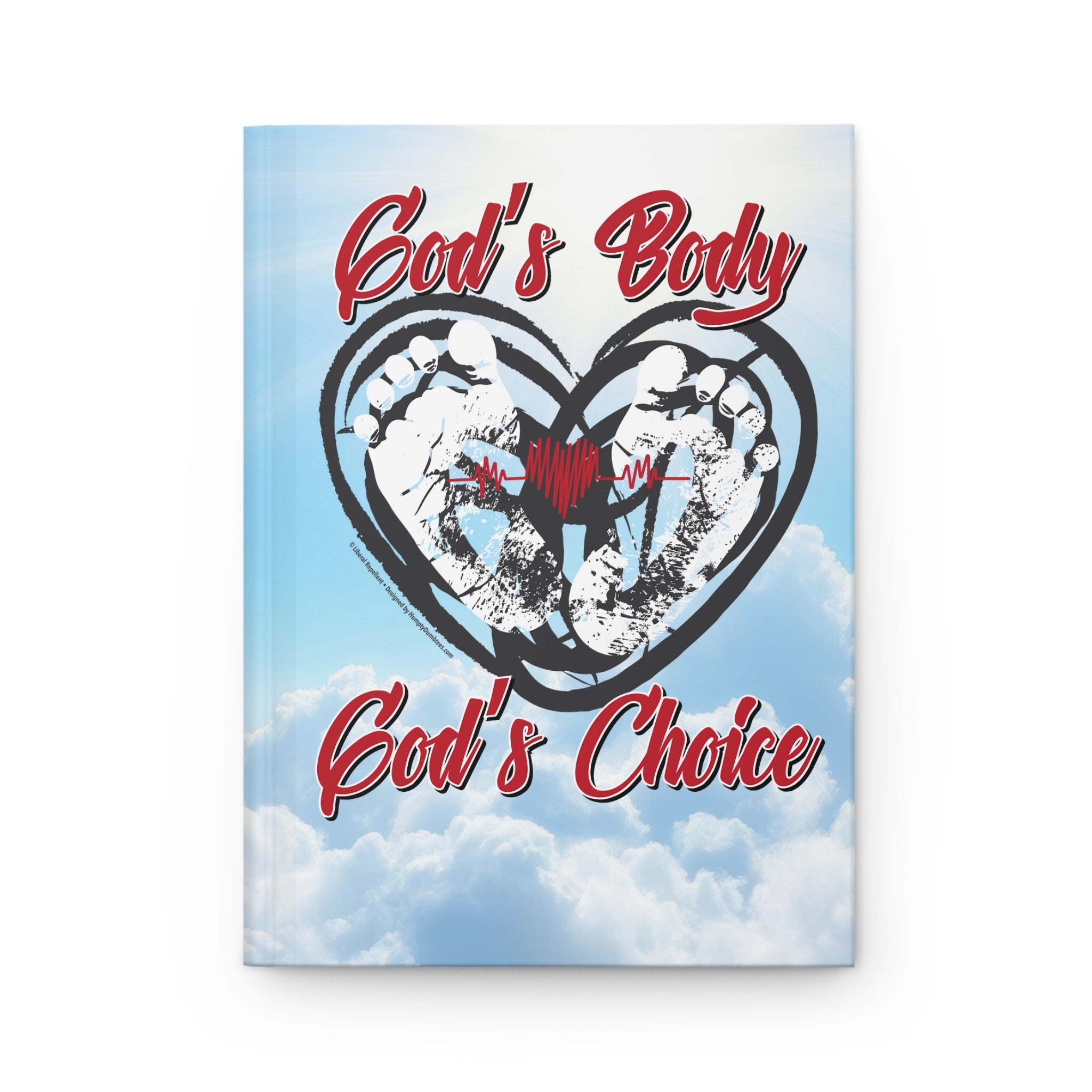 God's Body, God's Choice - Hardcover Writing Journal