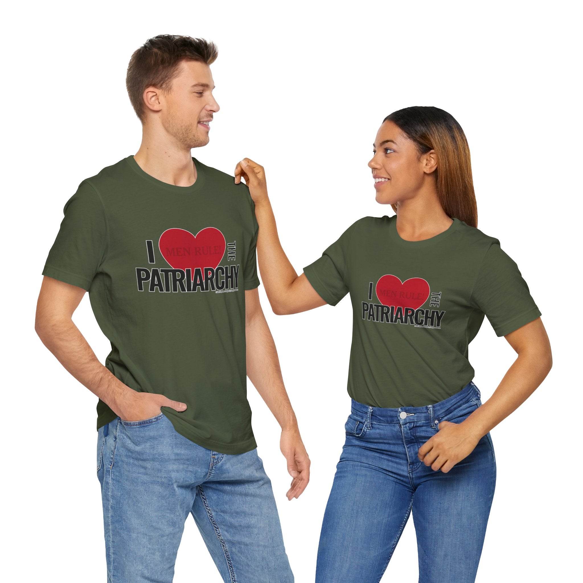 I Love The Patriarchy - Unisex Soft Cotton Short Sleeve T-Shirt