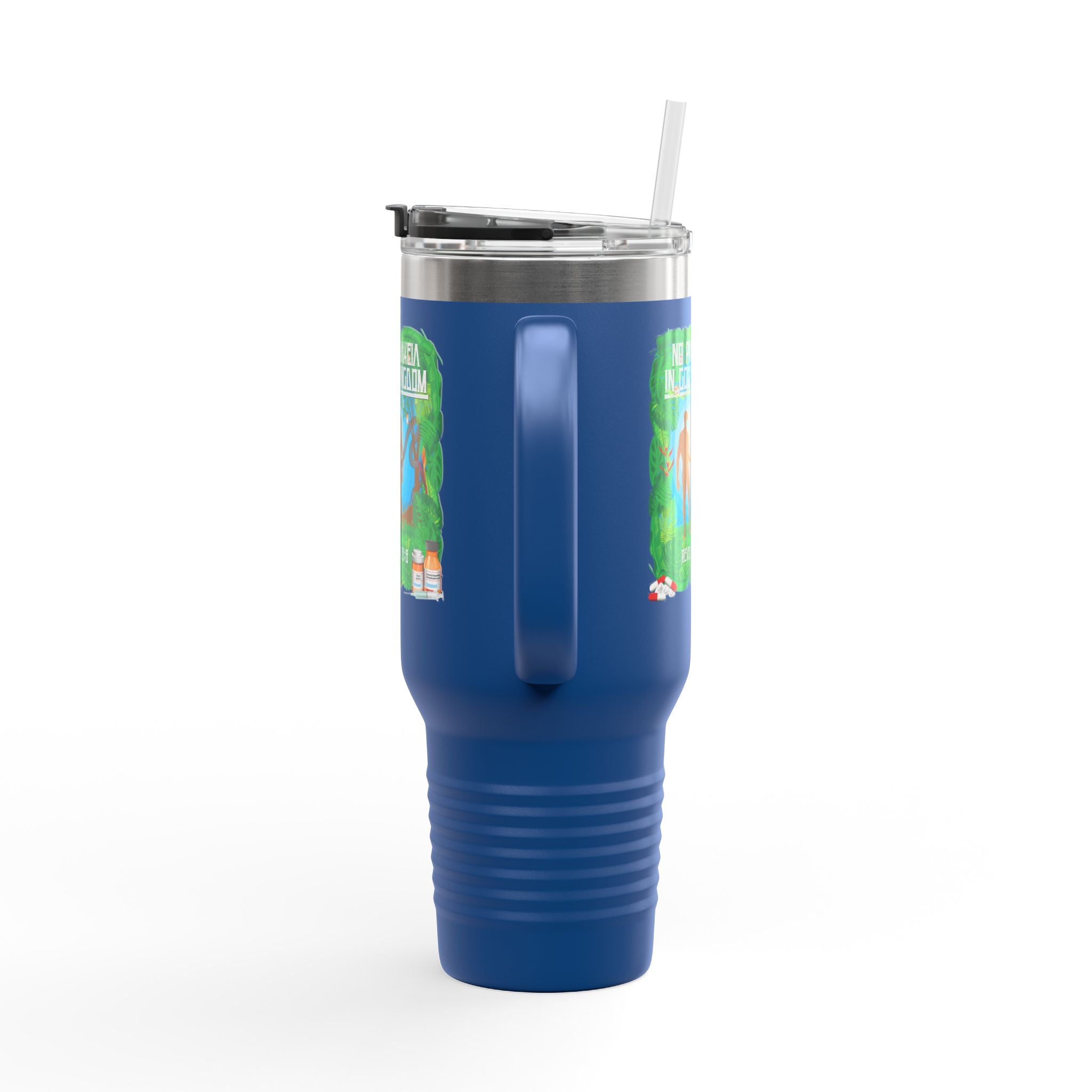 No Pharmakeia in God's Kingdom - 40oz Insulated Travel Mug