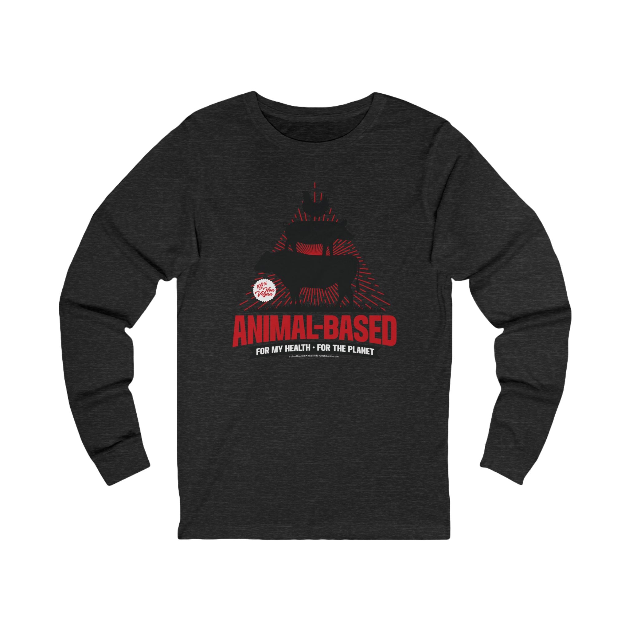 Animal Based - Unisex Soft Cotton Long Sleeve T-Shirt