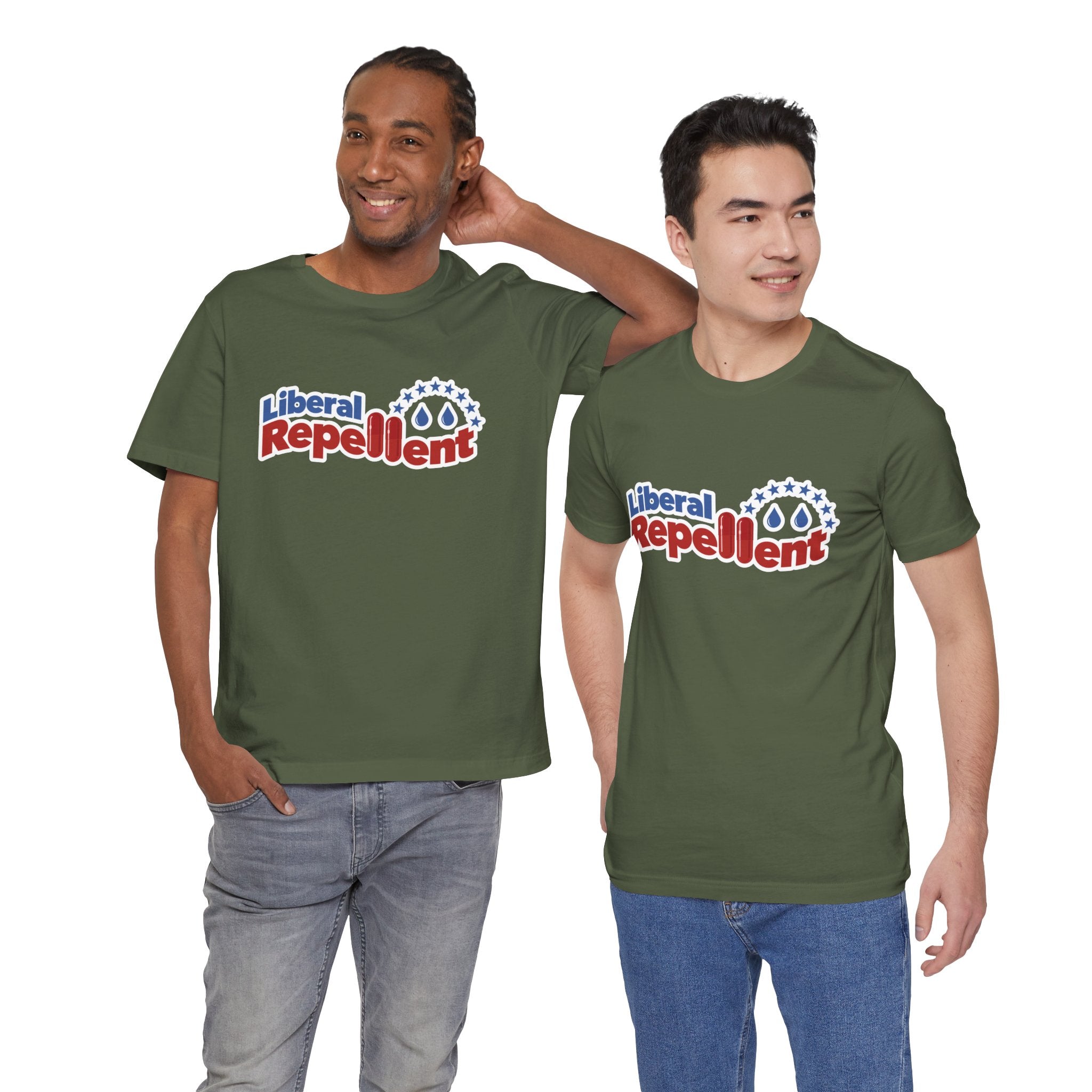 Liberal Repellent - Unisex Soft Cotton Short Sleeve T-Shirt