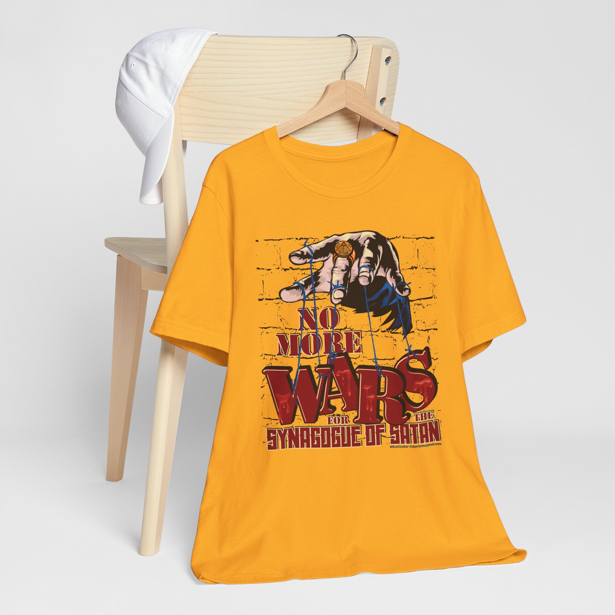 No More Wars for the Synagogue of Satan - Unisex Soft Cotton Short Sleeve T-Shirt