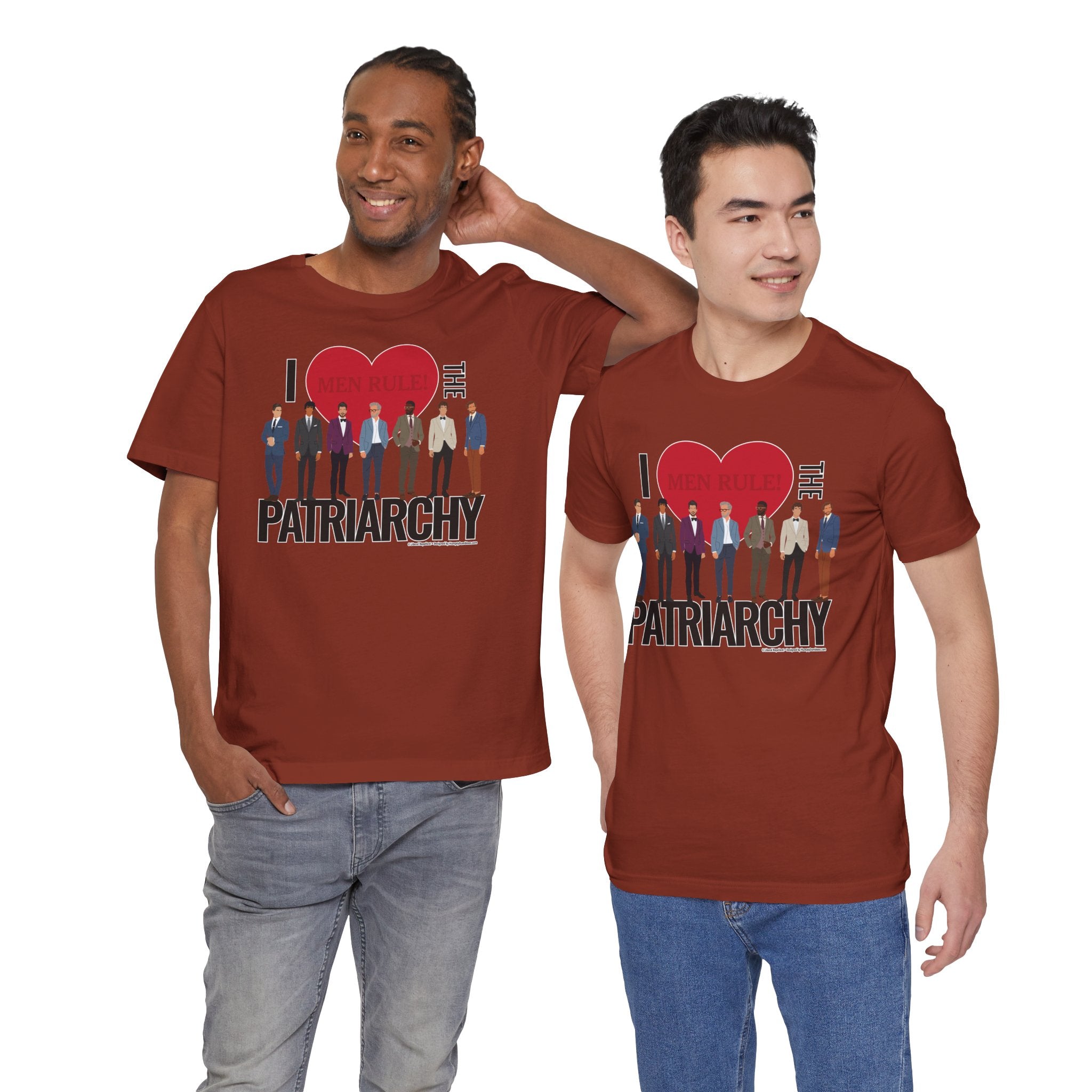 I Love The Patriarchy (The Good 'Ol Boys Edition) - Unisex Soft Cotton Short Sleeve T-Shirt