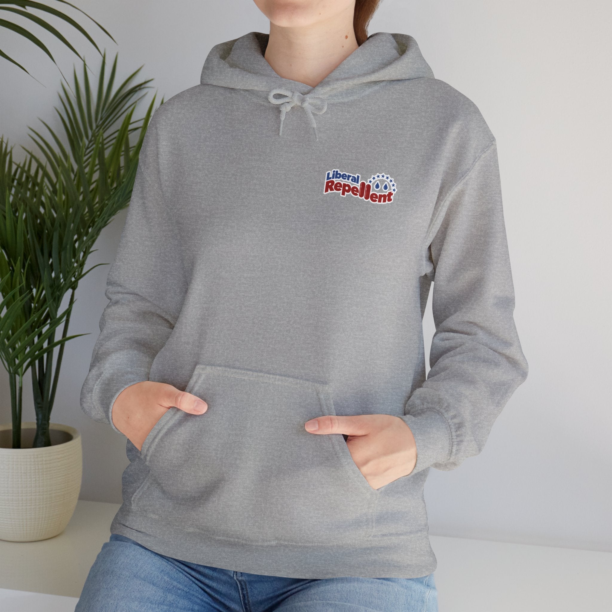 Liberal Repellent - Unisex Heavy Blend™ Hooded Sweatshirt