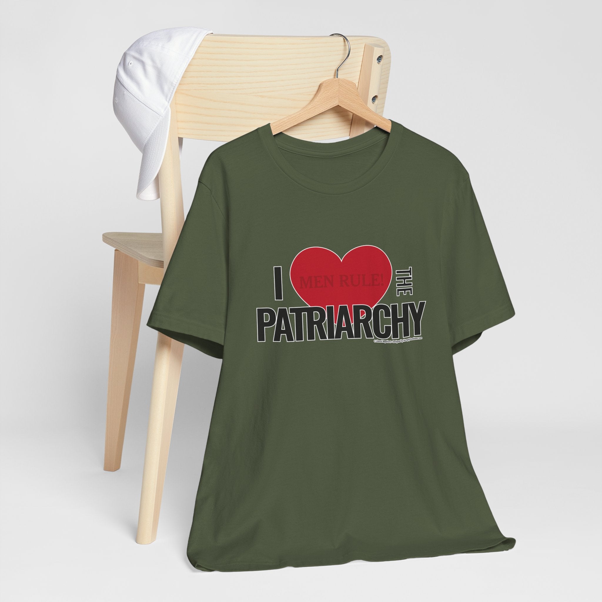 I Love The Patriarchy - Unisex Soft Cotton Short Sleeve T-Shirt