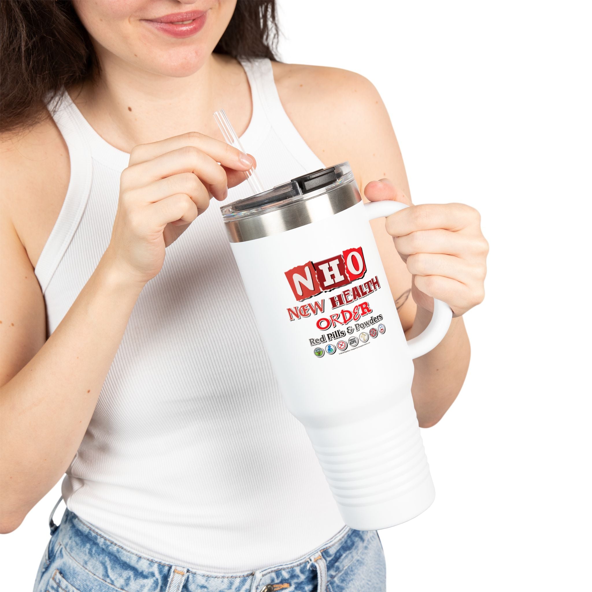 New Health Order - 40oz Insulated Travel Mug