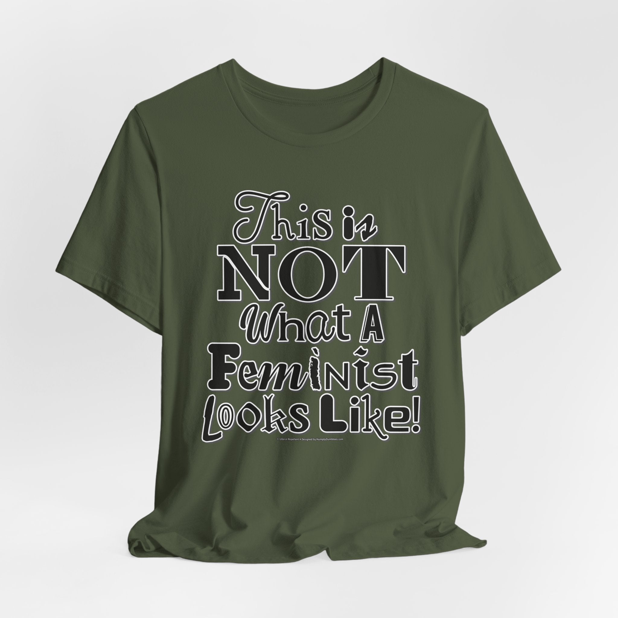 This Is NOT What A Feminist Looks Like - Unisex Soft Cotton Short Sleeve T-Shirt