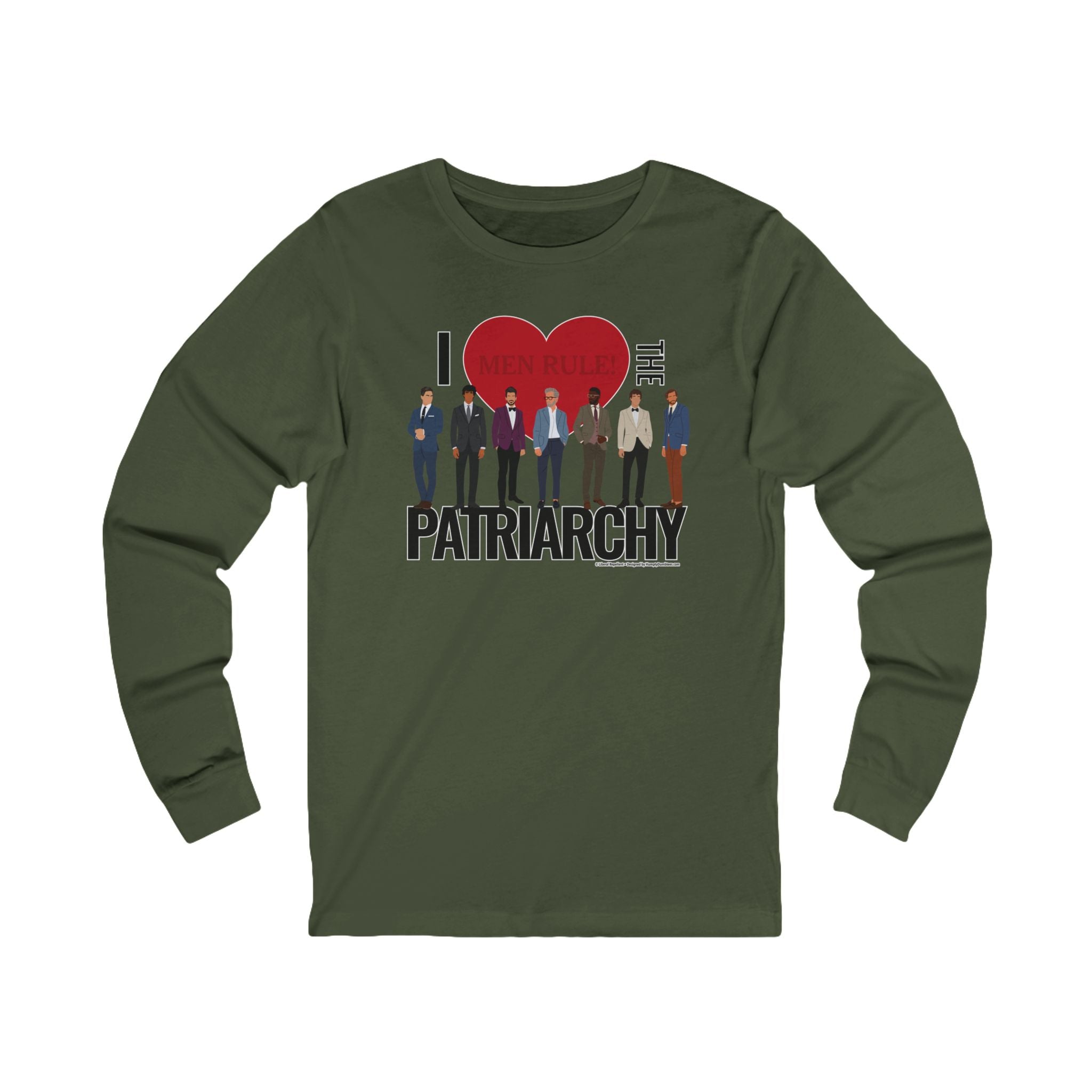 I Love The Patriarchy (The Good 'Ol Boys Club Edition) - Unisex Soft Cotton Long Sleeve T-Shirt