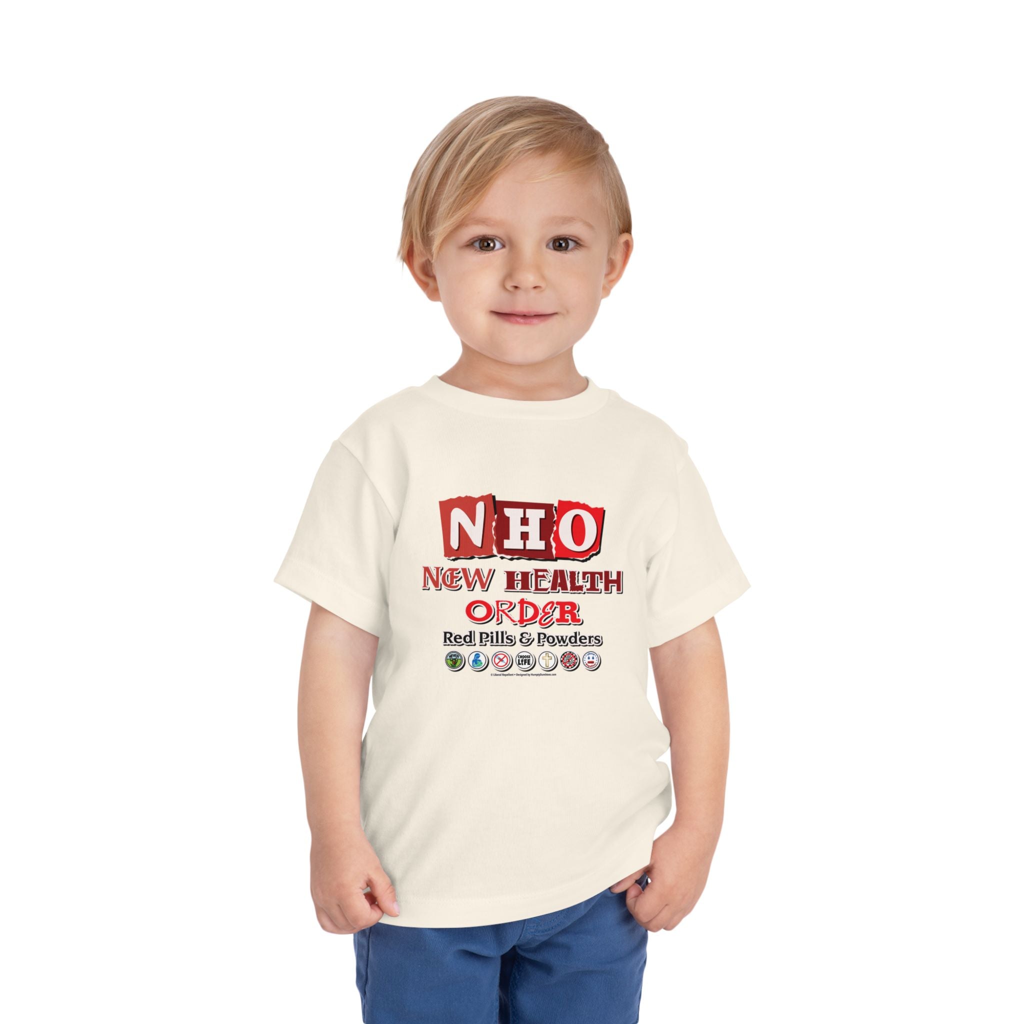 New Health Order - Toddler Soft Cotton Short Sleeve T-Shirt