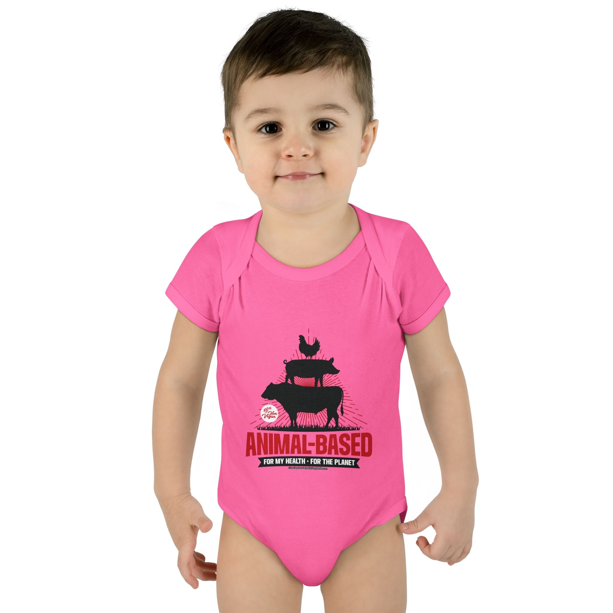 Animal Based - Infant Soft Cotton Onsie Bodysuit