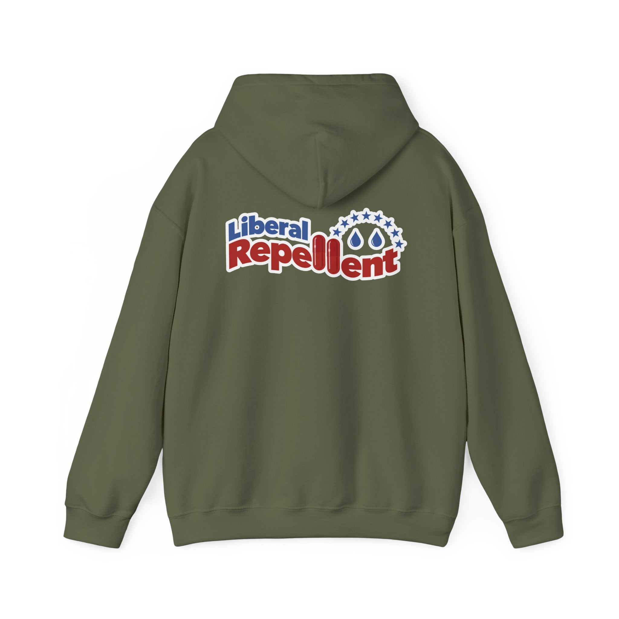 Liberal Repellent - Unisex Heavy Blend™ Hooded Sweatshirt