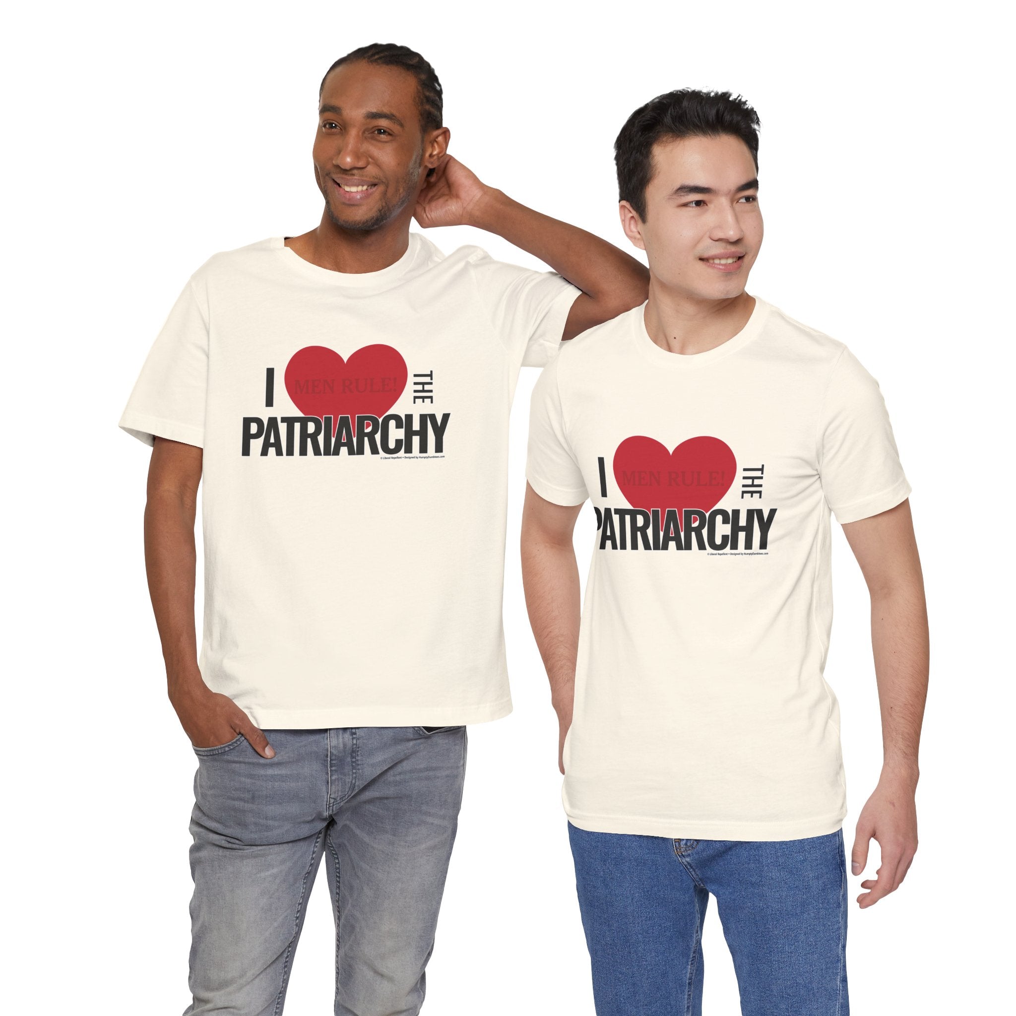 I Love The Patriarchy - Unisex Soft Cotton Short Sleeve T-Shirt