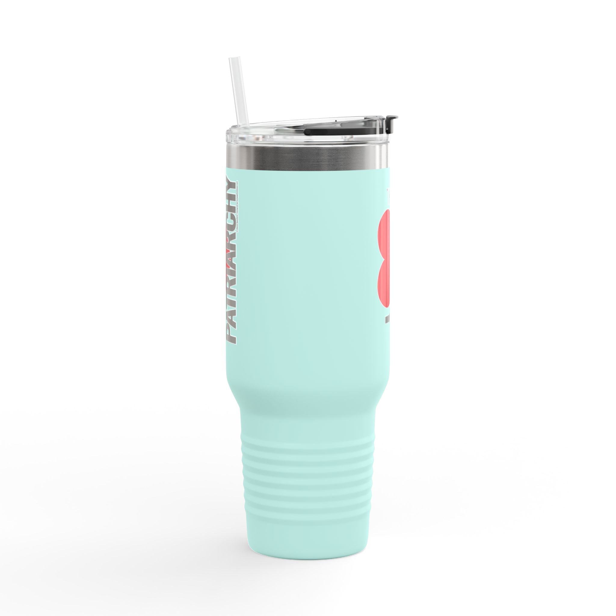 I Heart the Patriarchy - 40oz Insulated Travel Mug