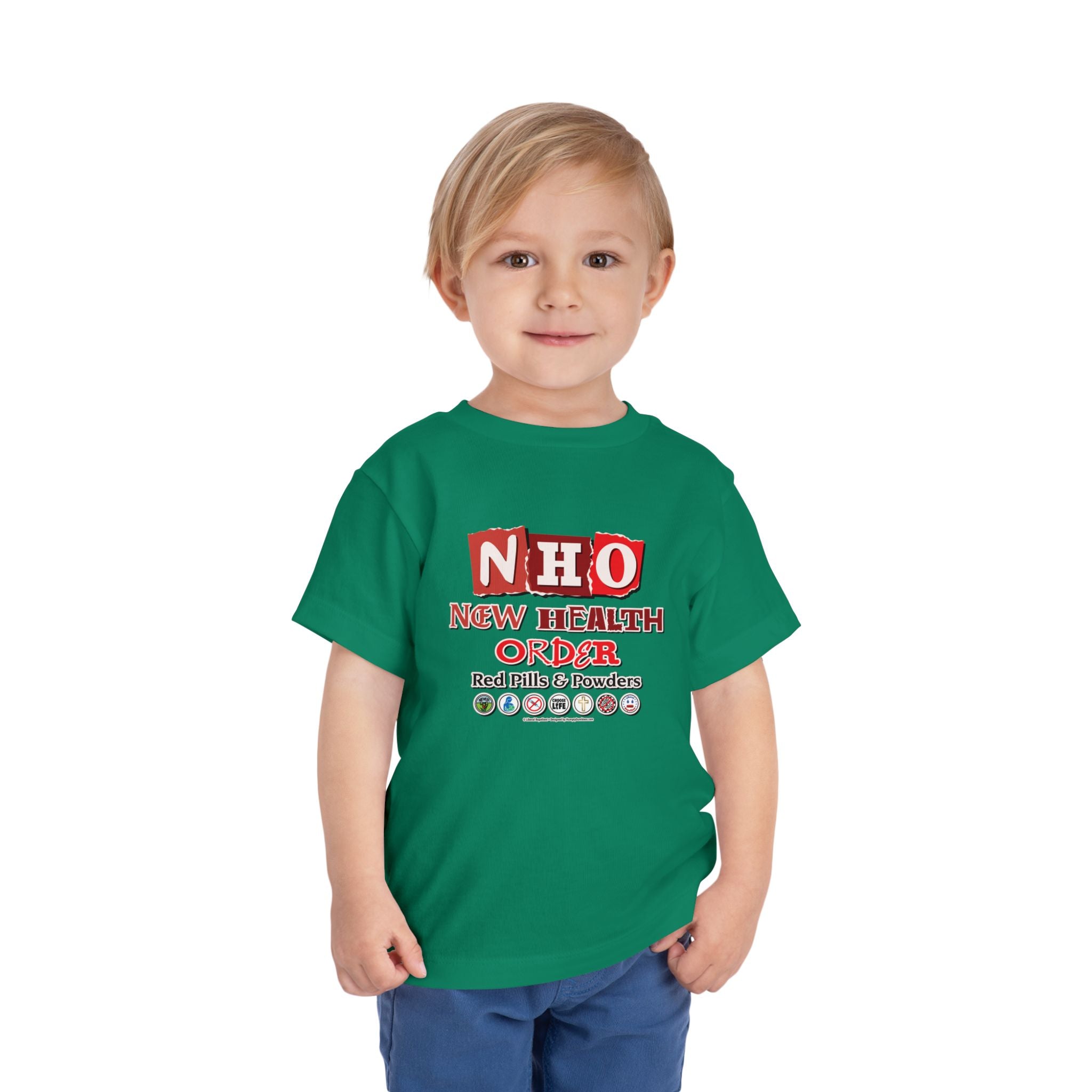 New Health Order - Toddler Soft Cotton Short Sleeve T-Shirt