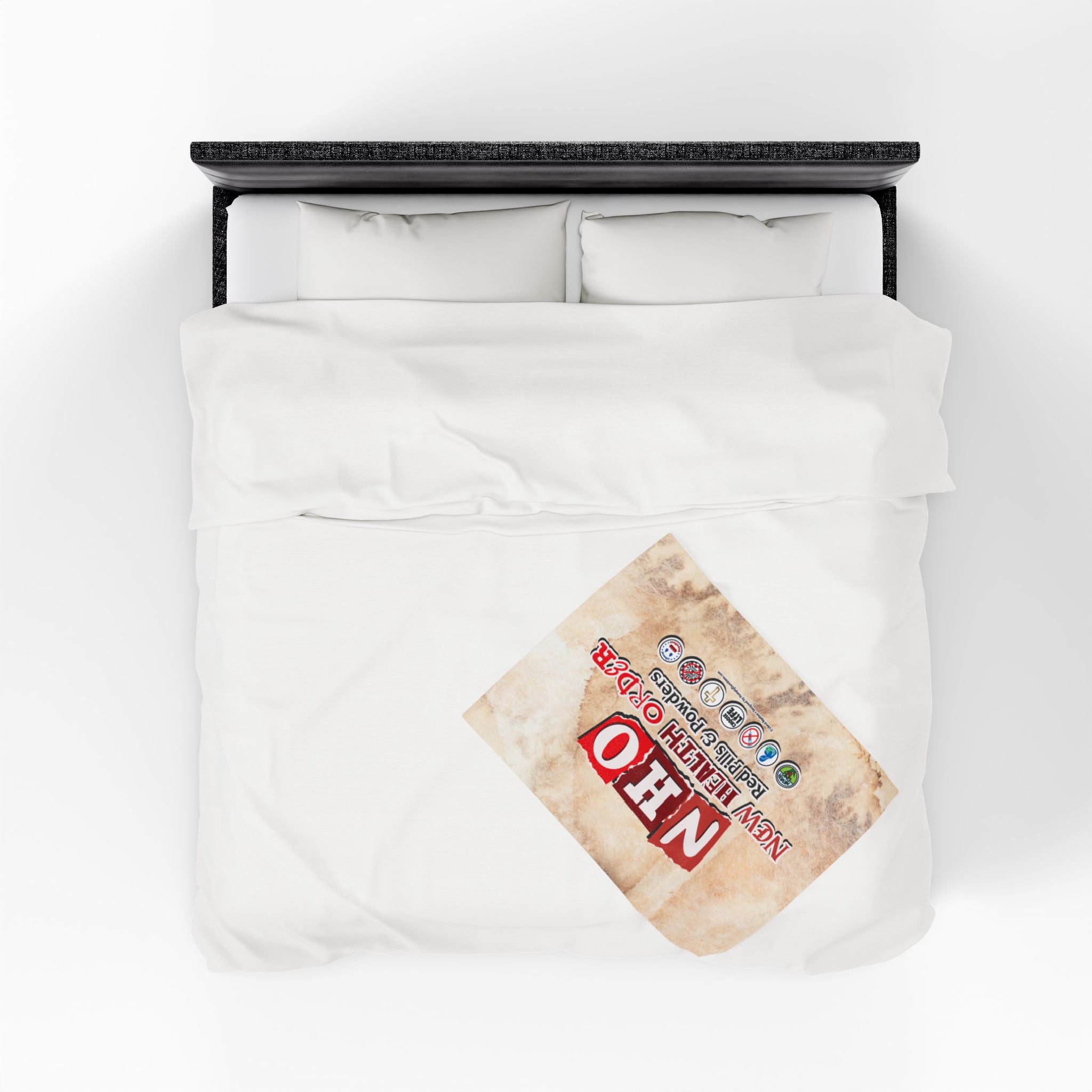 New Health Order - Eco-Friendly Velveteen Plush Blanket