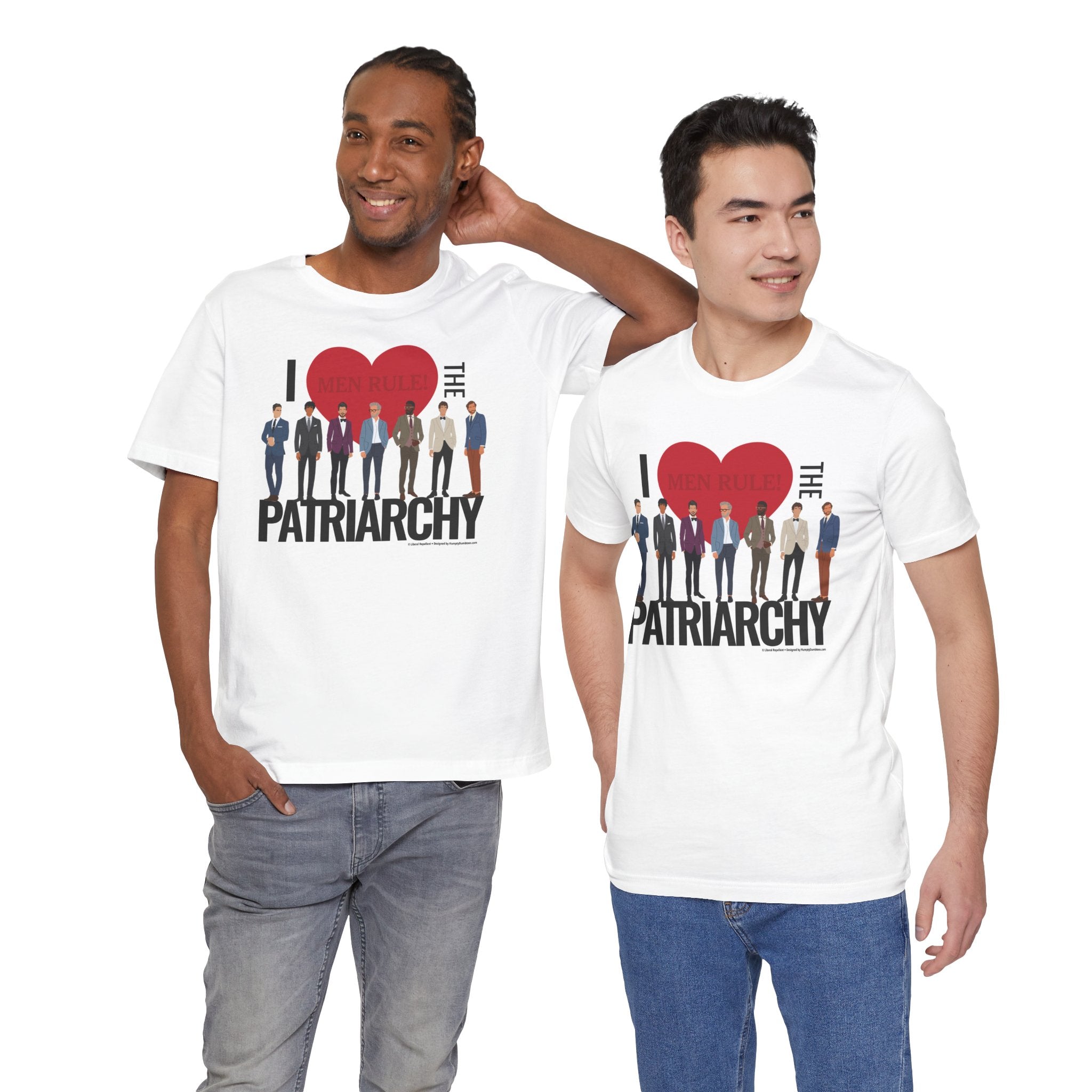 I Love The Patriarchy (The Good 'Ol Boys Edition) - Unisex Soft Cotton Short Sleeve T-Shirt