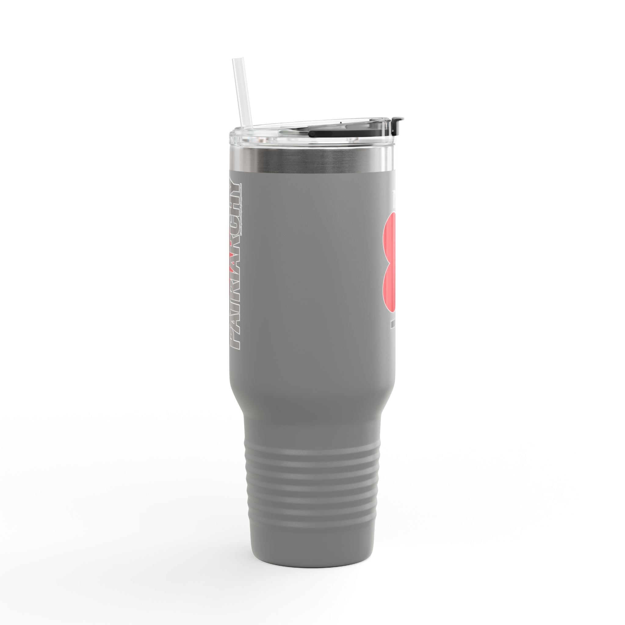 I Heart the Patriarchy - 40oz Insulated Travel Mug