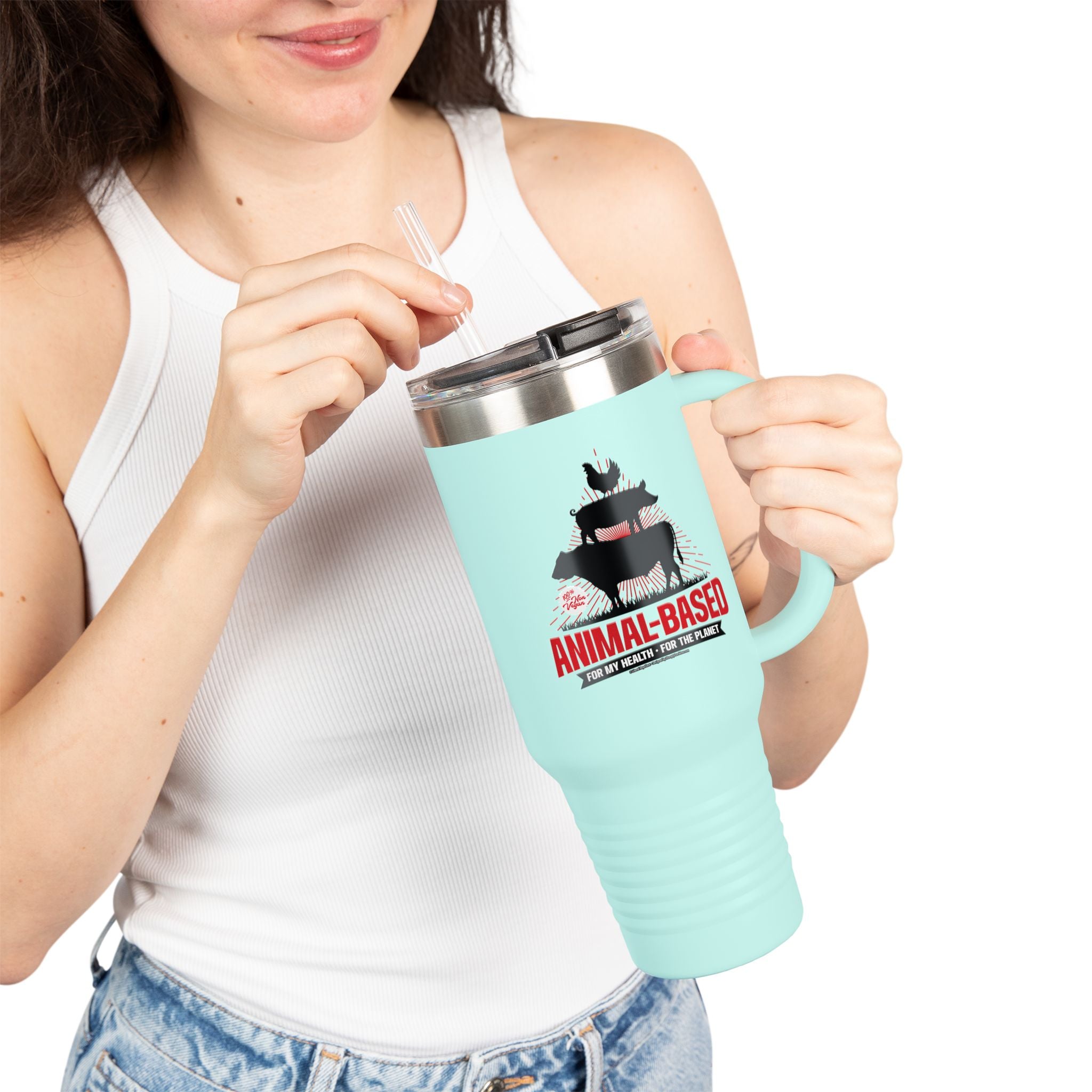 Animal Based - 40oz Insulated Travel Mug