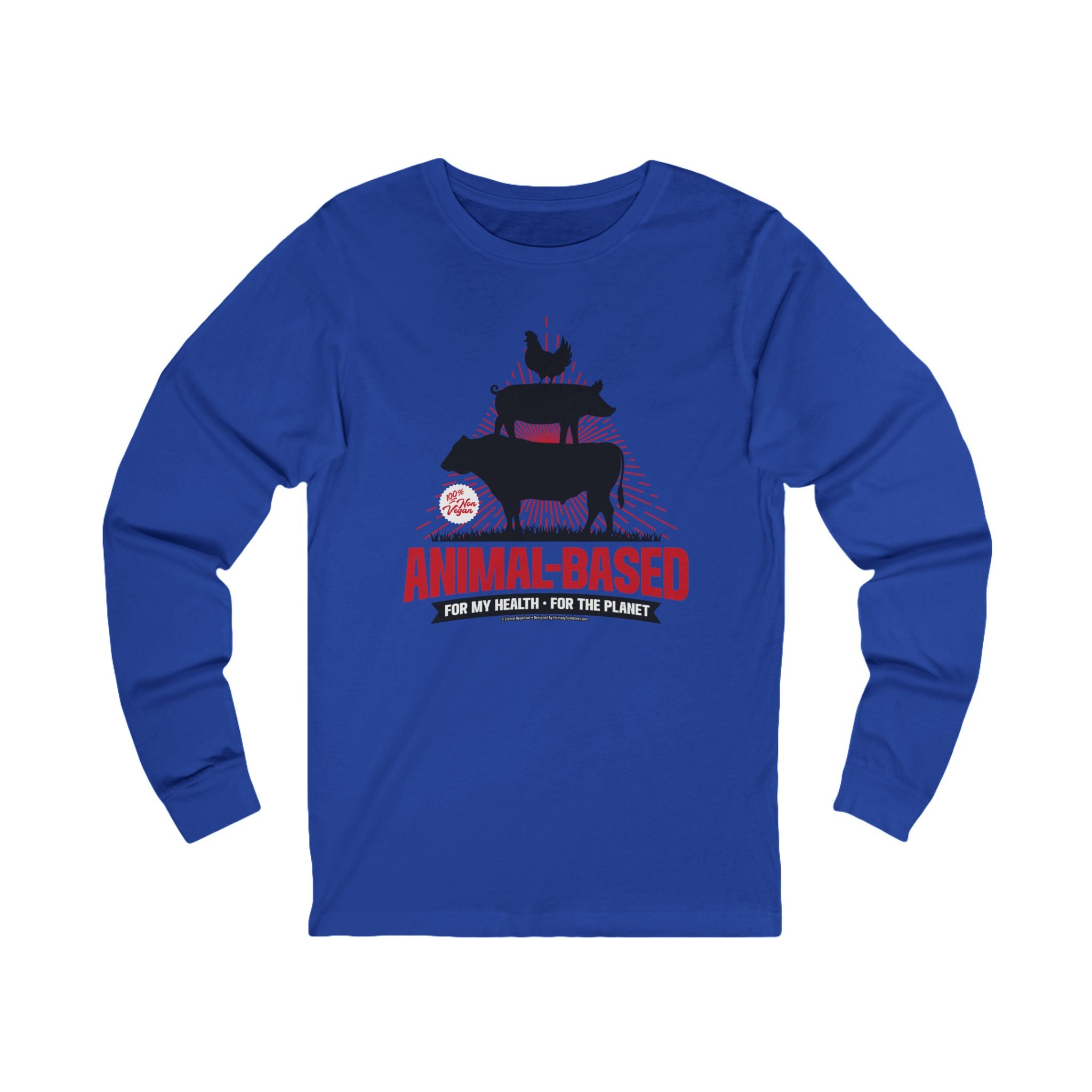 Animal Based - Unisex Soft Cotton Long Sleeve T-Shirt