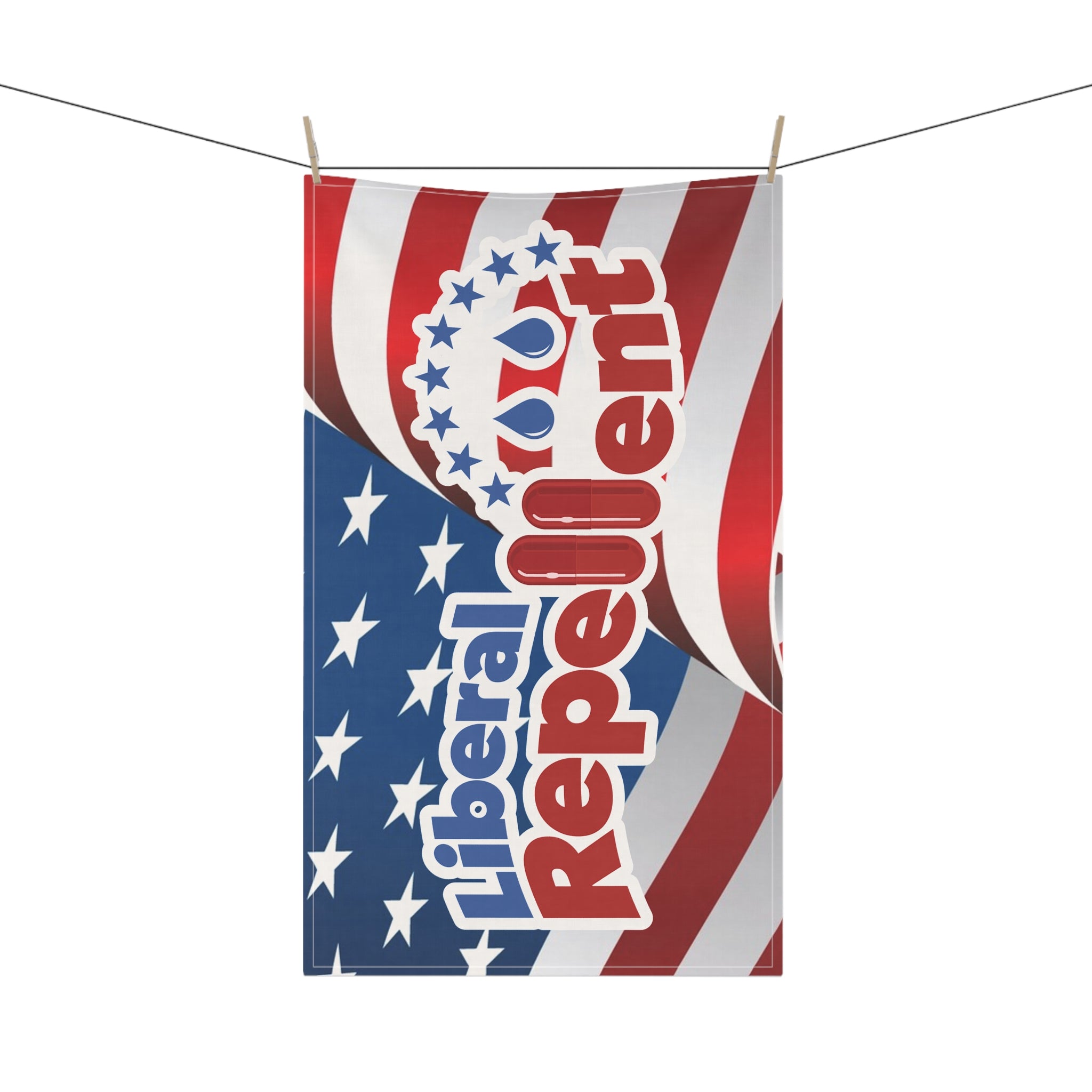 Liberal Repellent - Eco-Friendly 18" x 30" Tea Towel