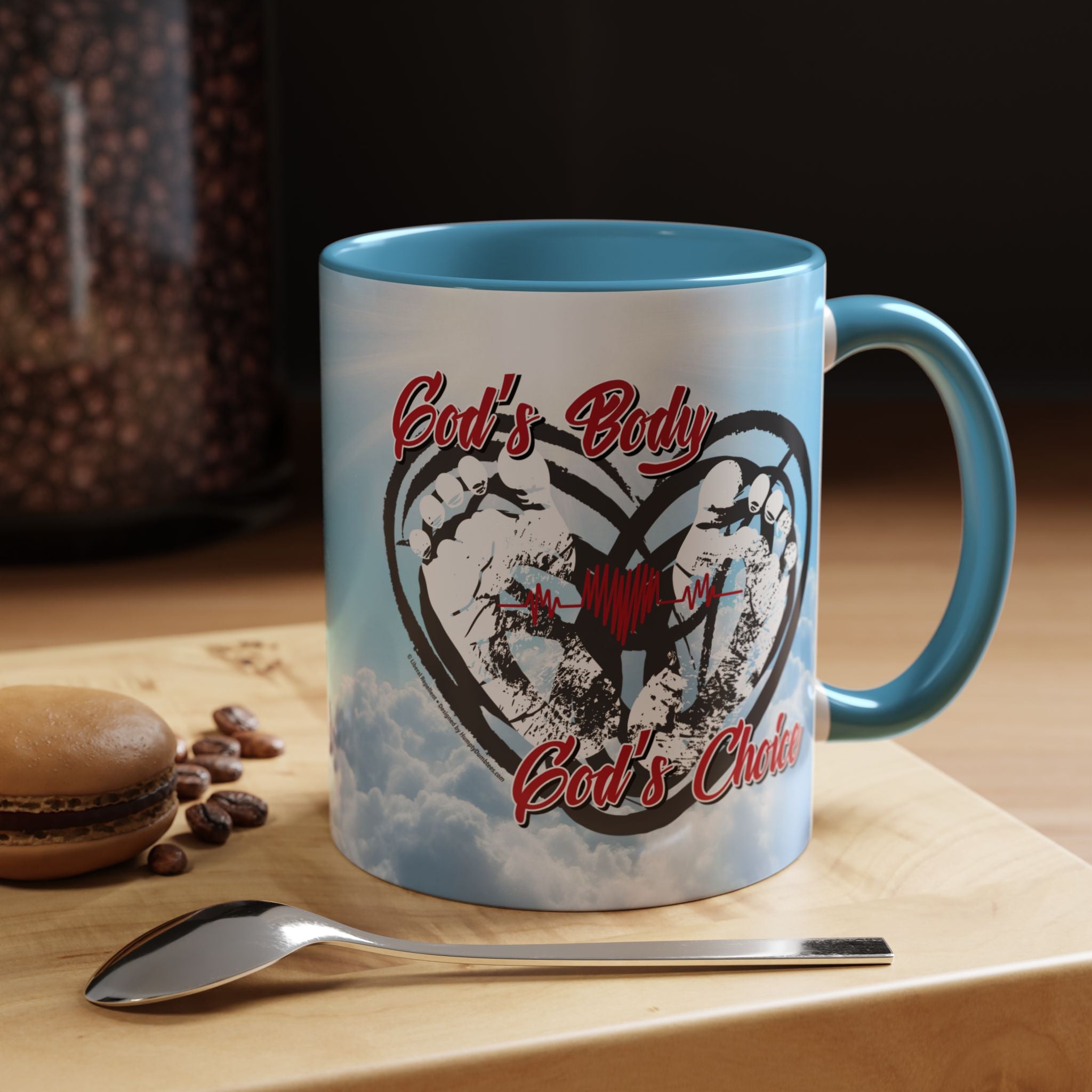 God's Body, God's Choice - 11 & 15oz Ceramic Coffee Mug