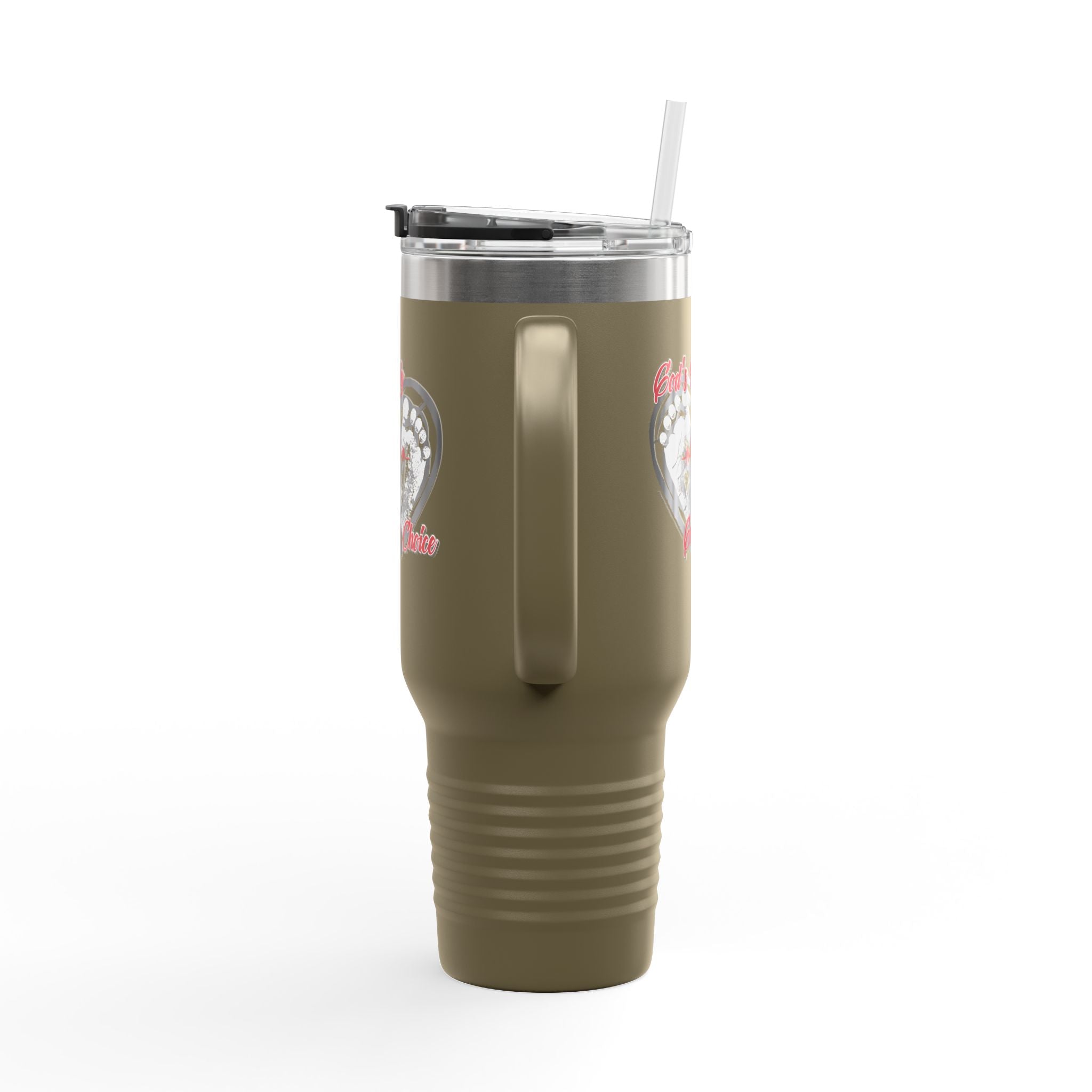 God's Body, God's Choice - 40oz Insulated Travel Mug
