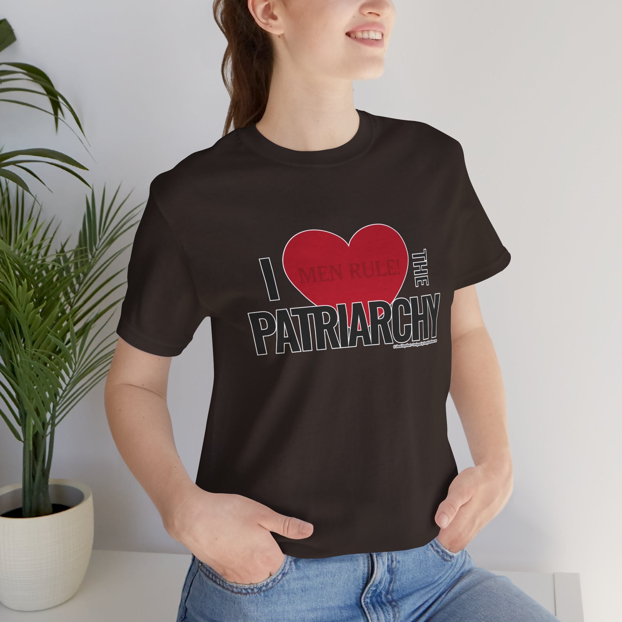 I Love The Patriarchy - Unisex Soft Cotton Short Sleeve T-Shirt