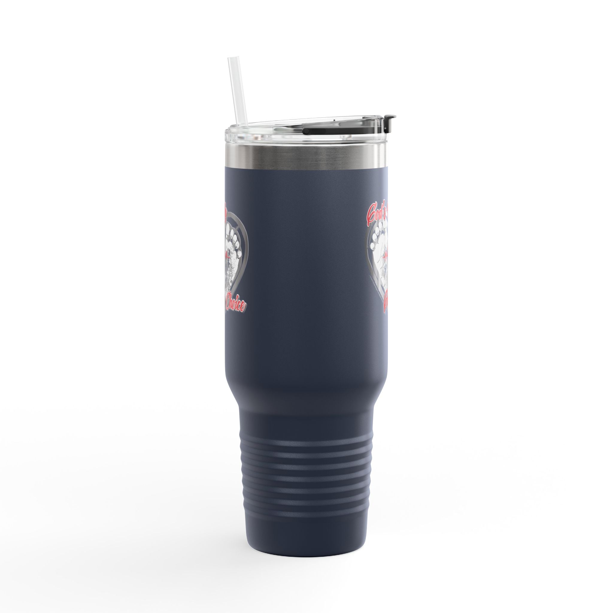 God's Body, God's Choice - 40oz Insulated Travel Mug