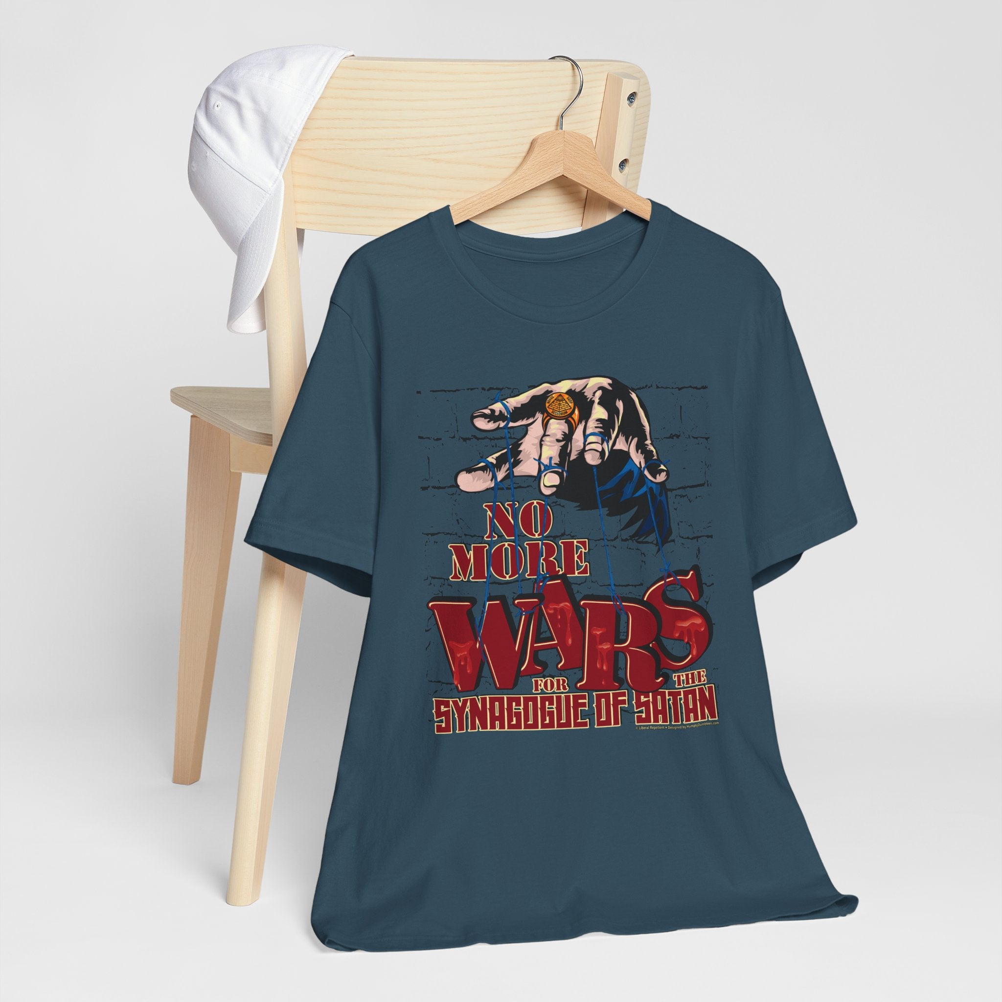 No More Wars for the Synagogue of Satan - Unisex Soft Cotton Short Sleeve T-Shirt