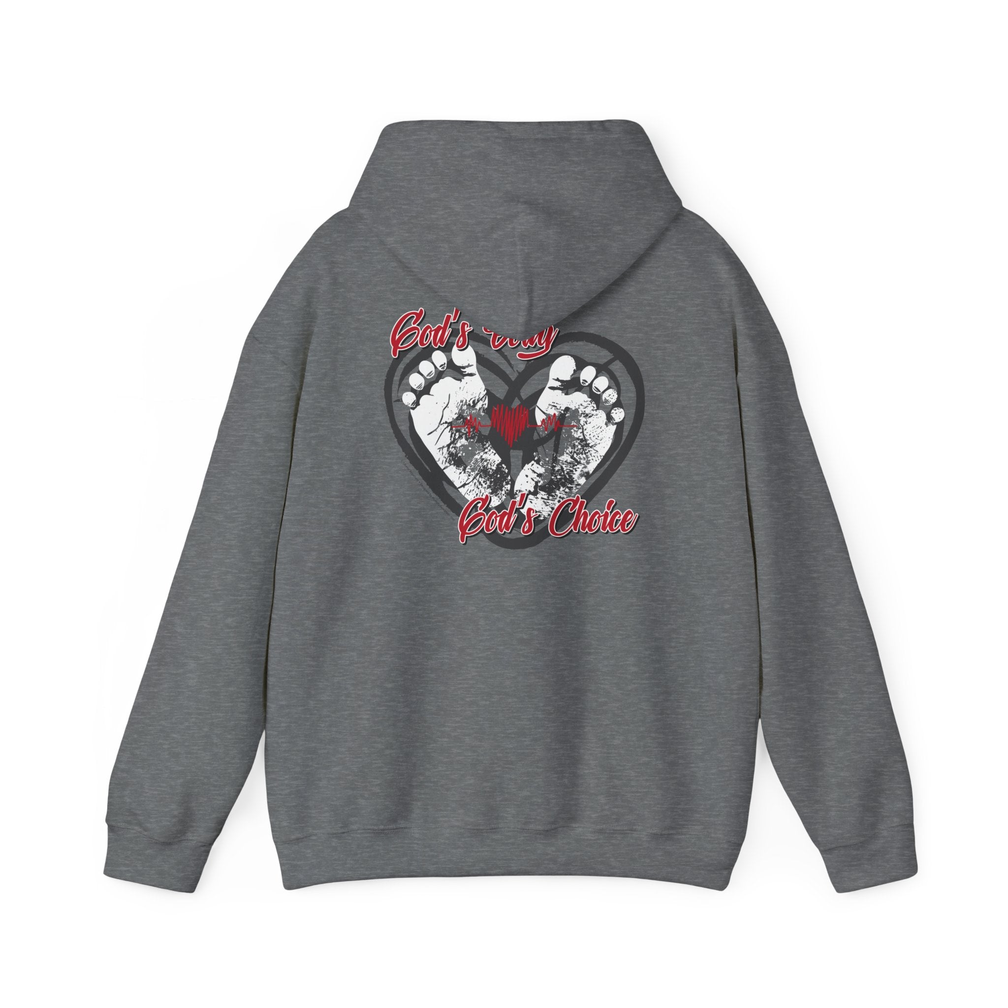 God's Body, God's Choice - Unisex Heavy Blend™ Hooded Sweatshirt
