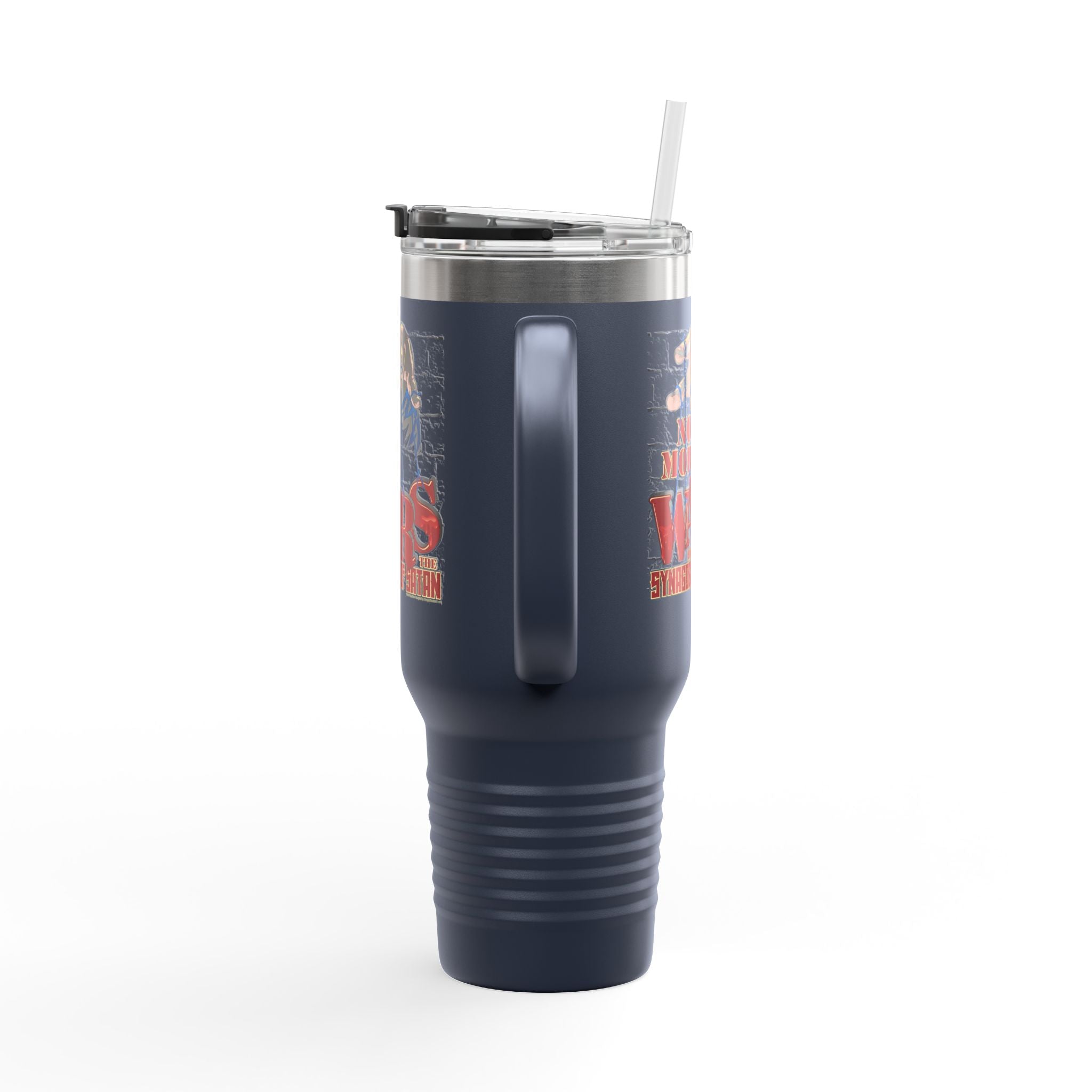 No More Wars for the Synagogue of Satan - 40oz Insulated Travel Mug