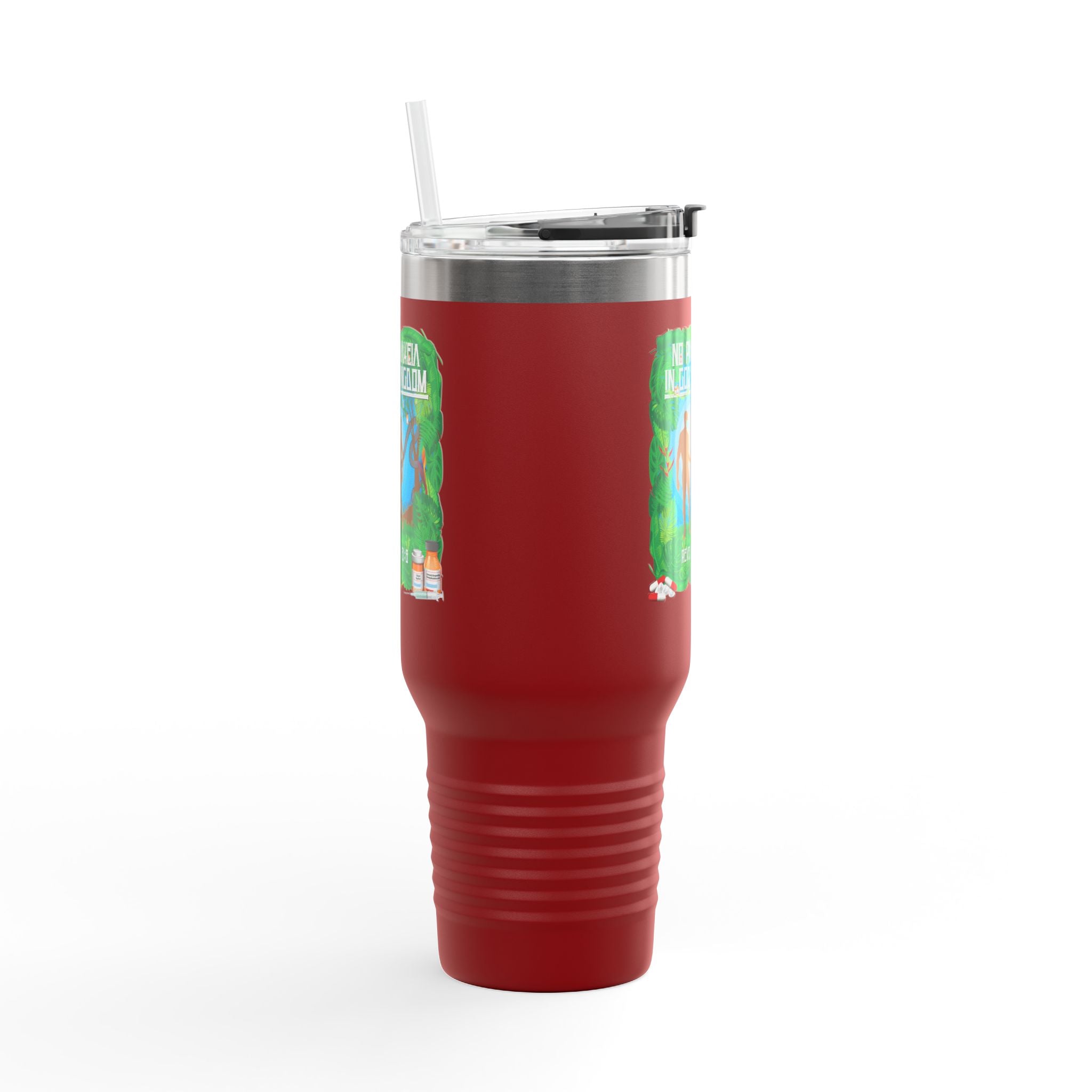 No Pharmakeia in God's Kingdom - 40oz Insulated Travel Mug