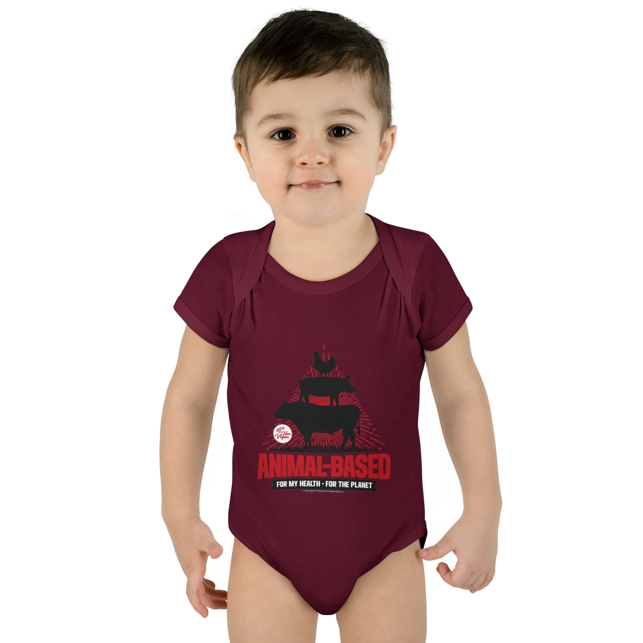 Animal Based - Infant Soft Cotton Onsie Bodysuit