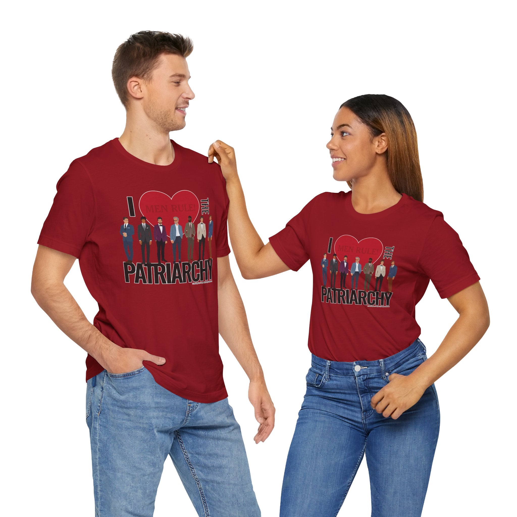 I Love The Patriarchy (The Good 'Ol Boys Edition) - Unisex Soft Cotton Short Sleeve T-Shirt