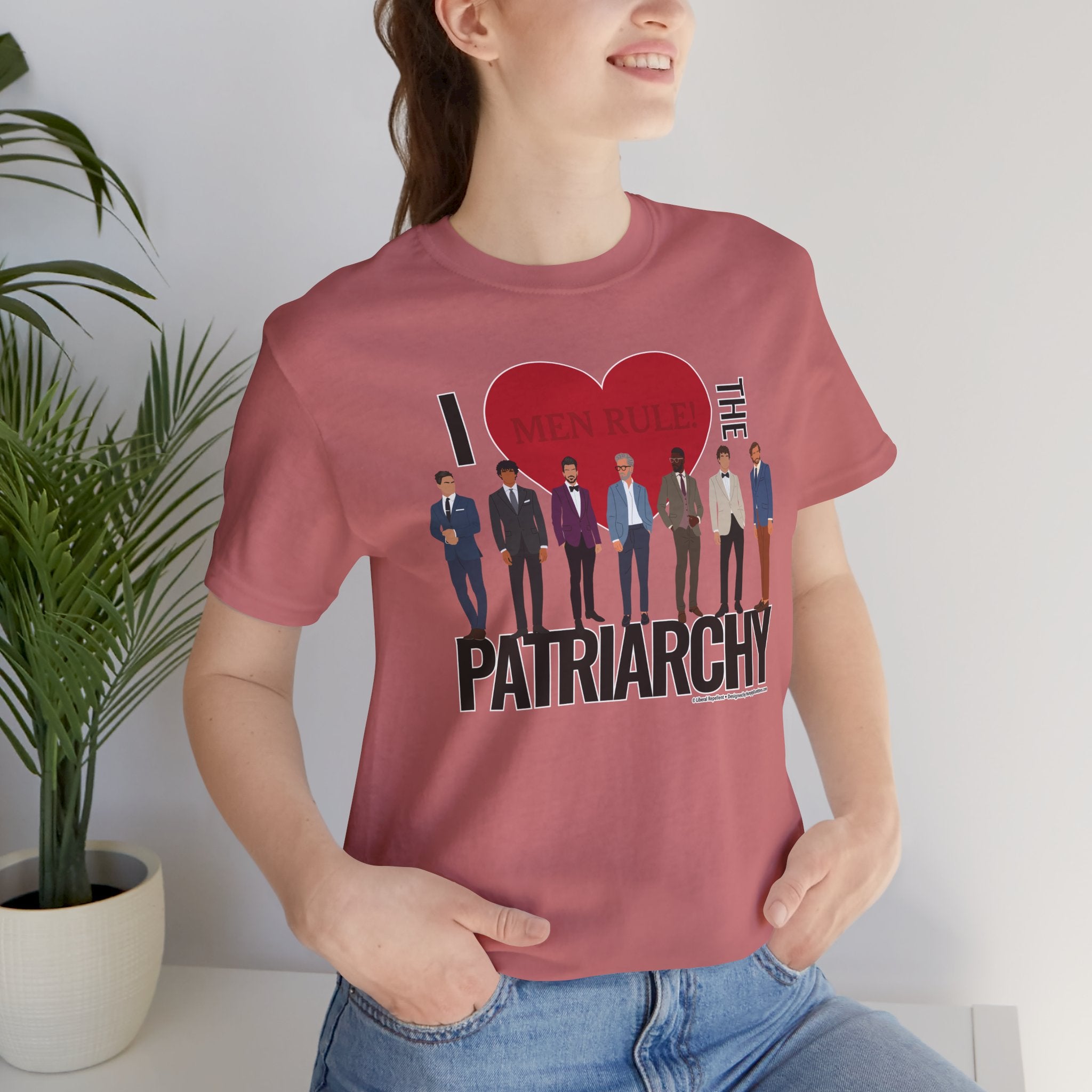I Love The Patriarchy (The Good 'Ol Boys Edition) - Unisex Soft Cotton Short Sleeve T-Shirt
