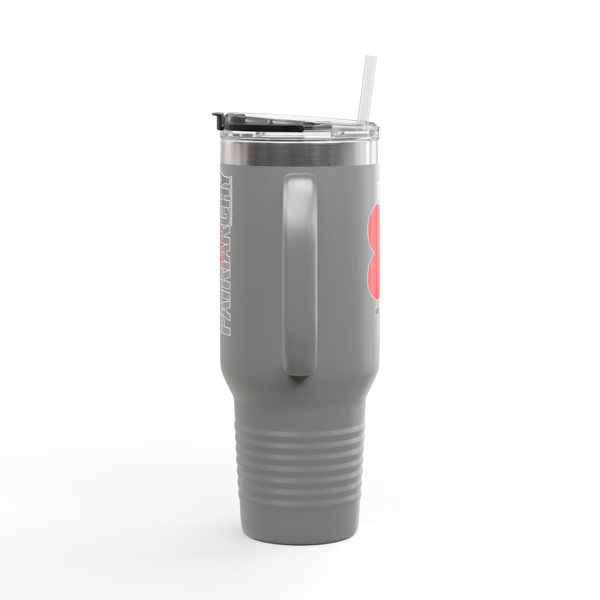 I Heart the Patriarchy - 40oz Insulated Travel Mug