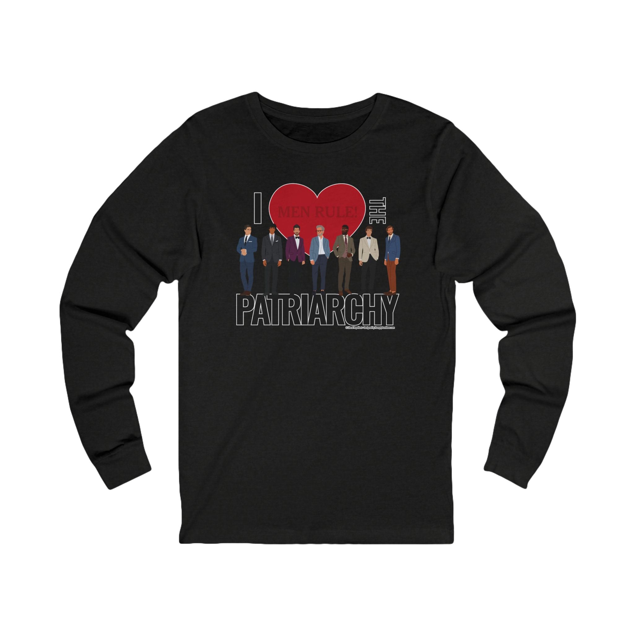 I Love The Patriarchy (The Good 'Ol Boys Club Edition) - Unisex Soft Cotton Long Sleeve T-Shirt