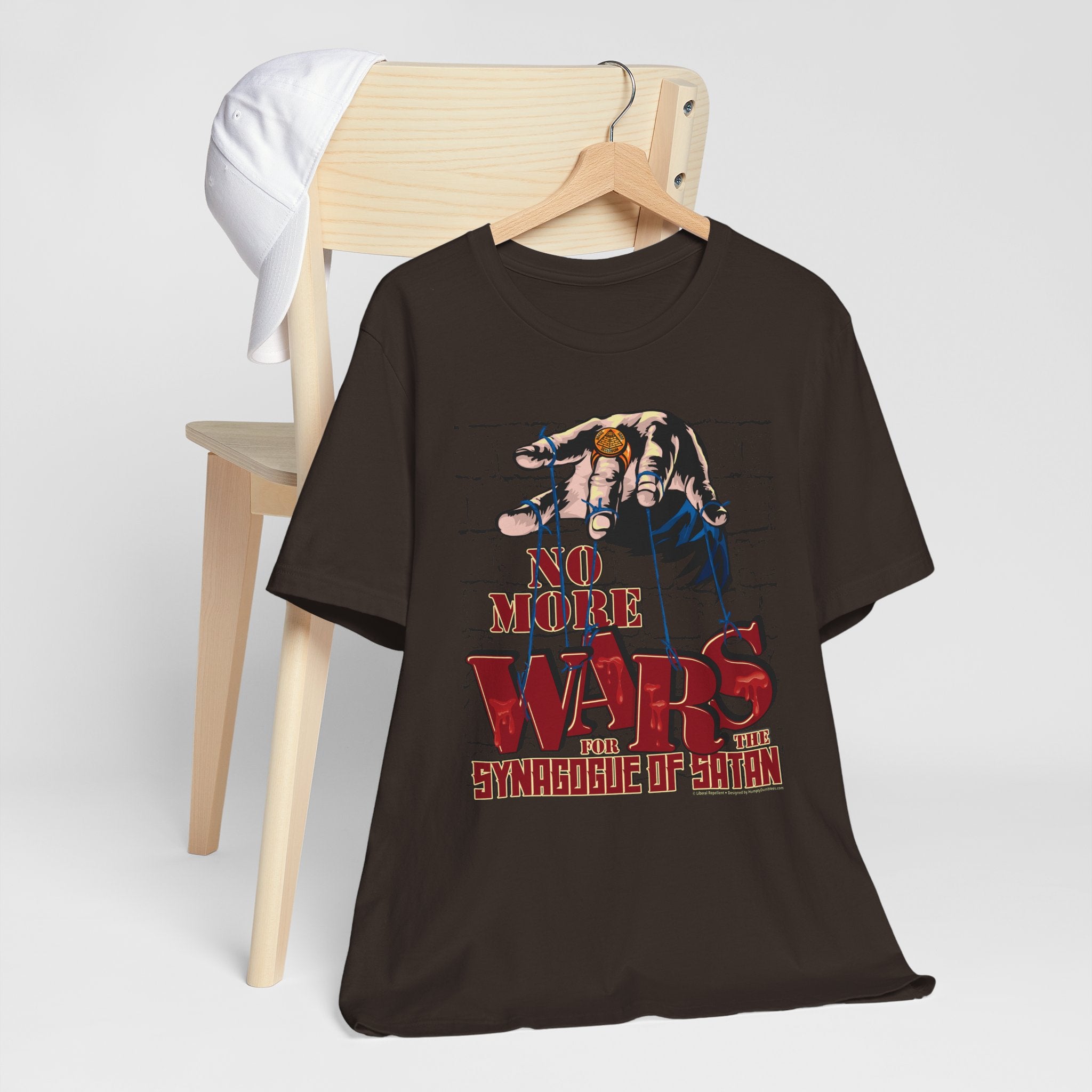 No More Wars for the Synagogue of Satan - Unisex Soft Cotton Short Sleeve T-Shirt